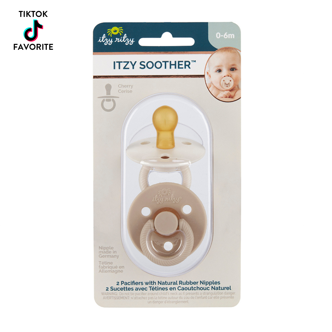 Itzy Soother Natural Rubber Paci Sets