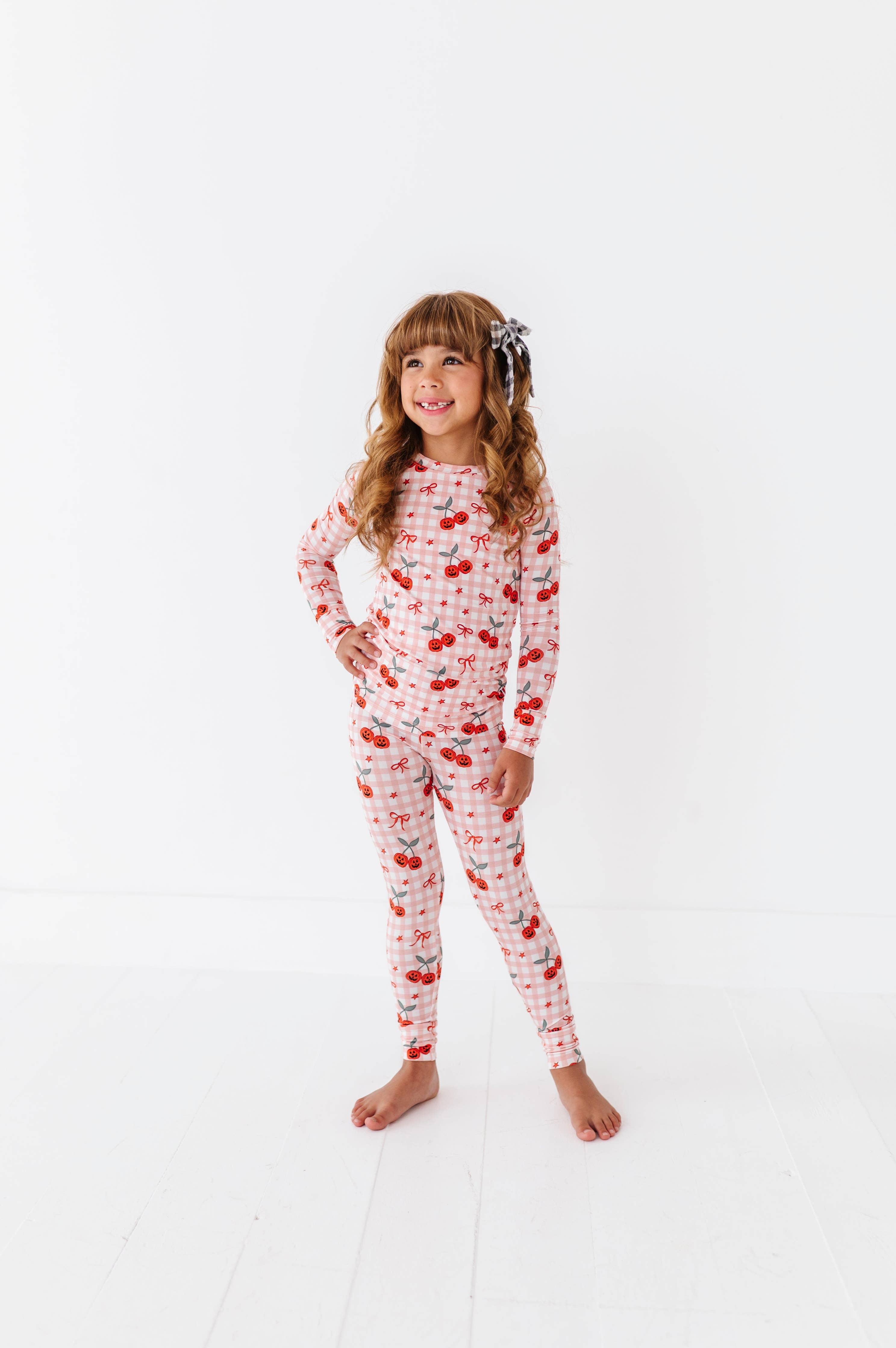 Pumpkin Cherry Kids Pajamas