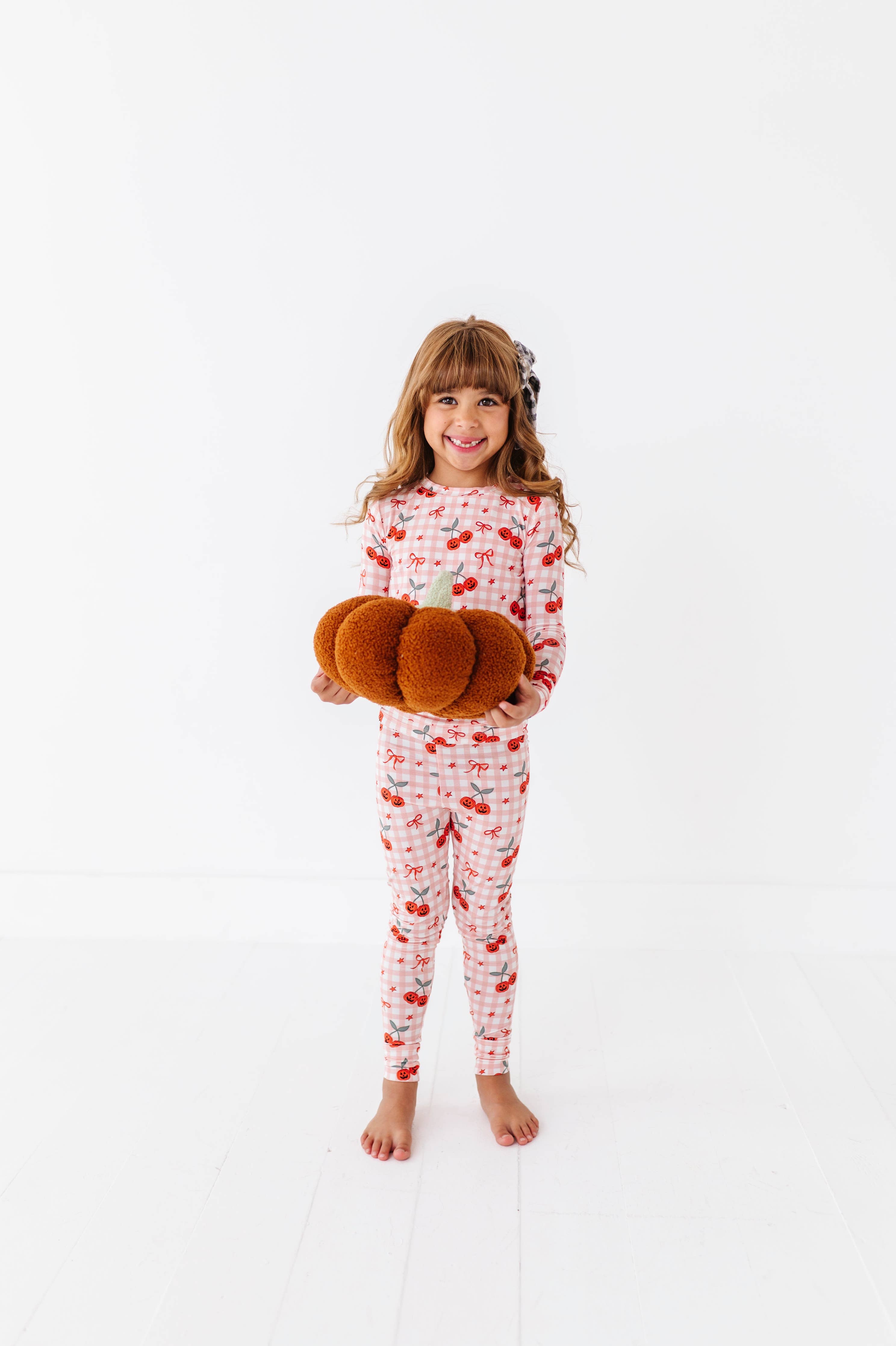 Pumpkin Cherry Kids Pajamas