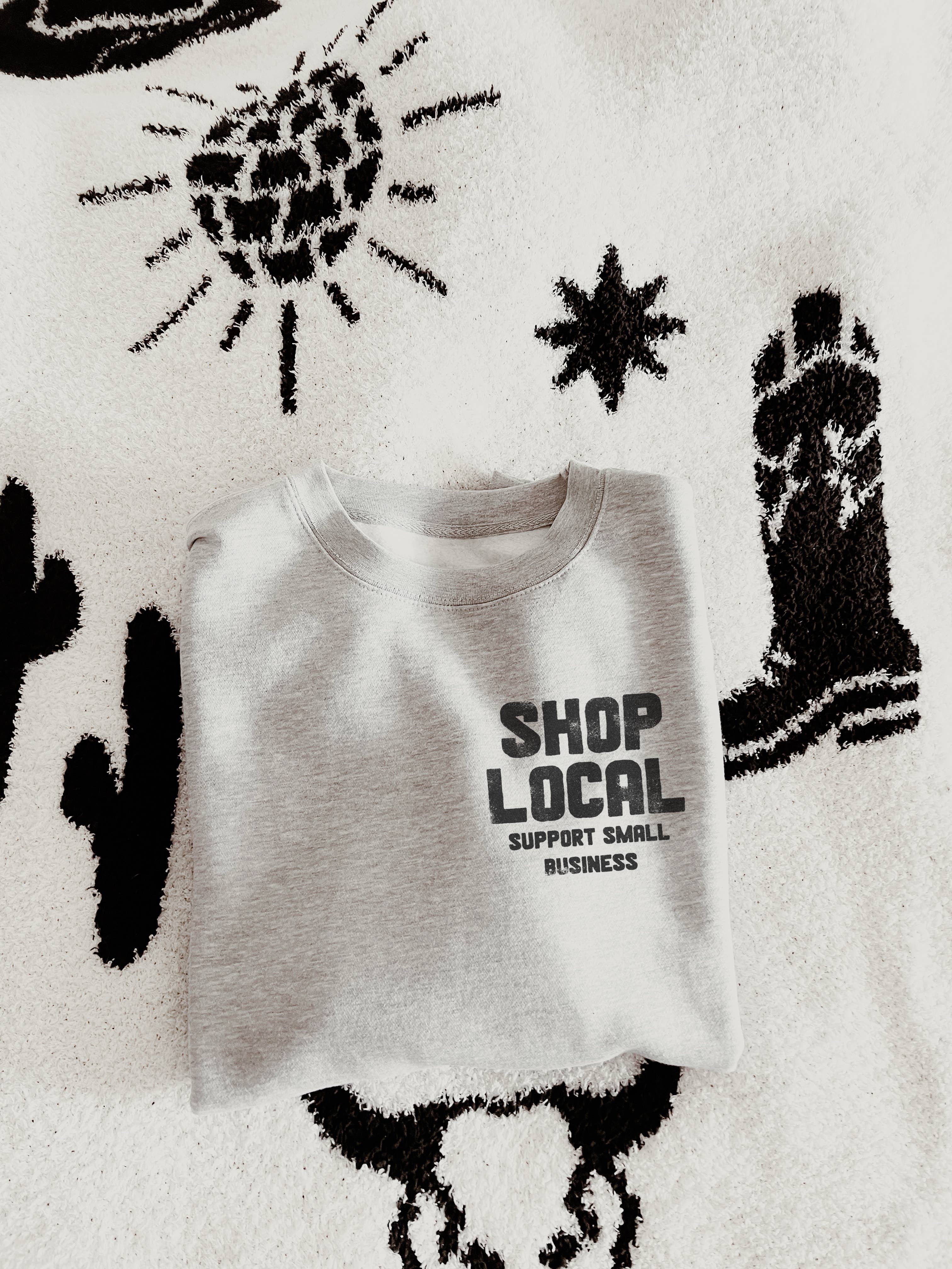 SHOP LOCAL CREWNECK SWEATSHIRT