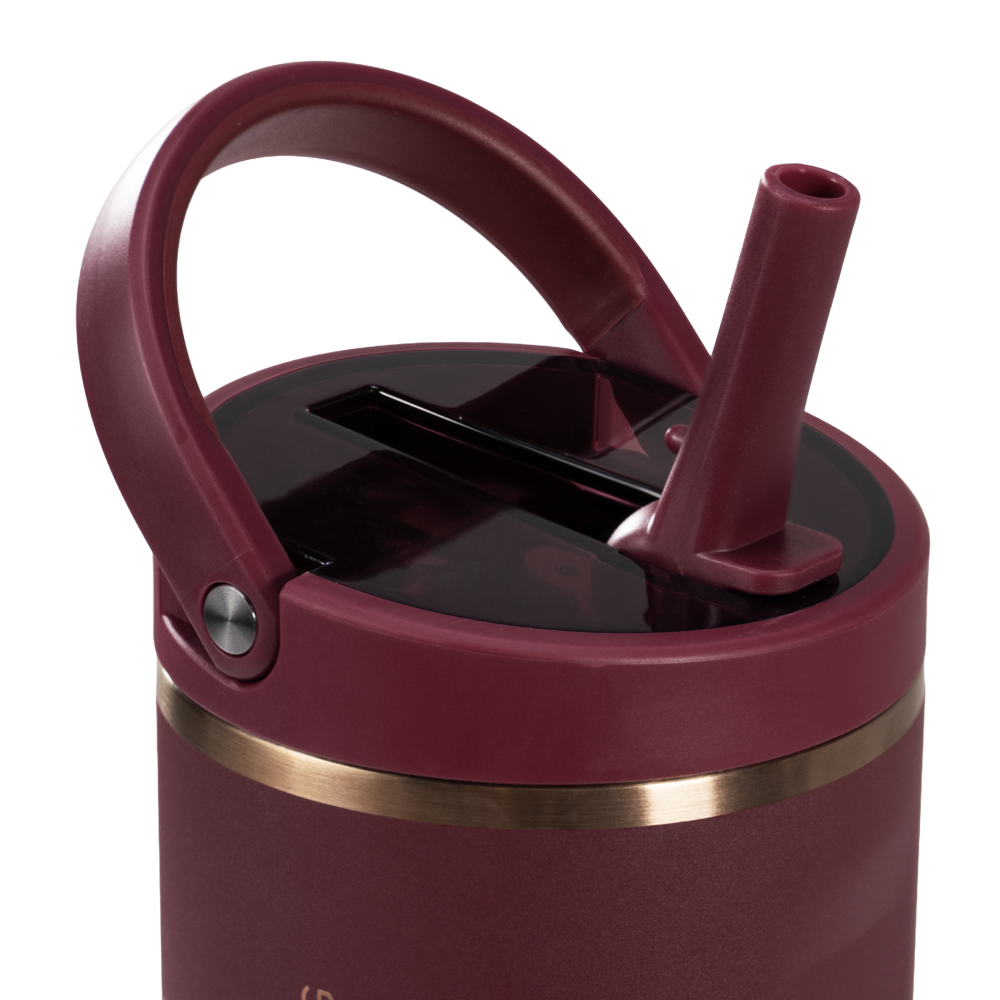 Merlot HydroJug 40 oz Sport Water Bottle