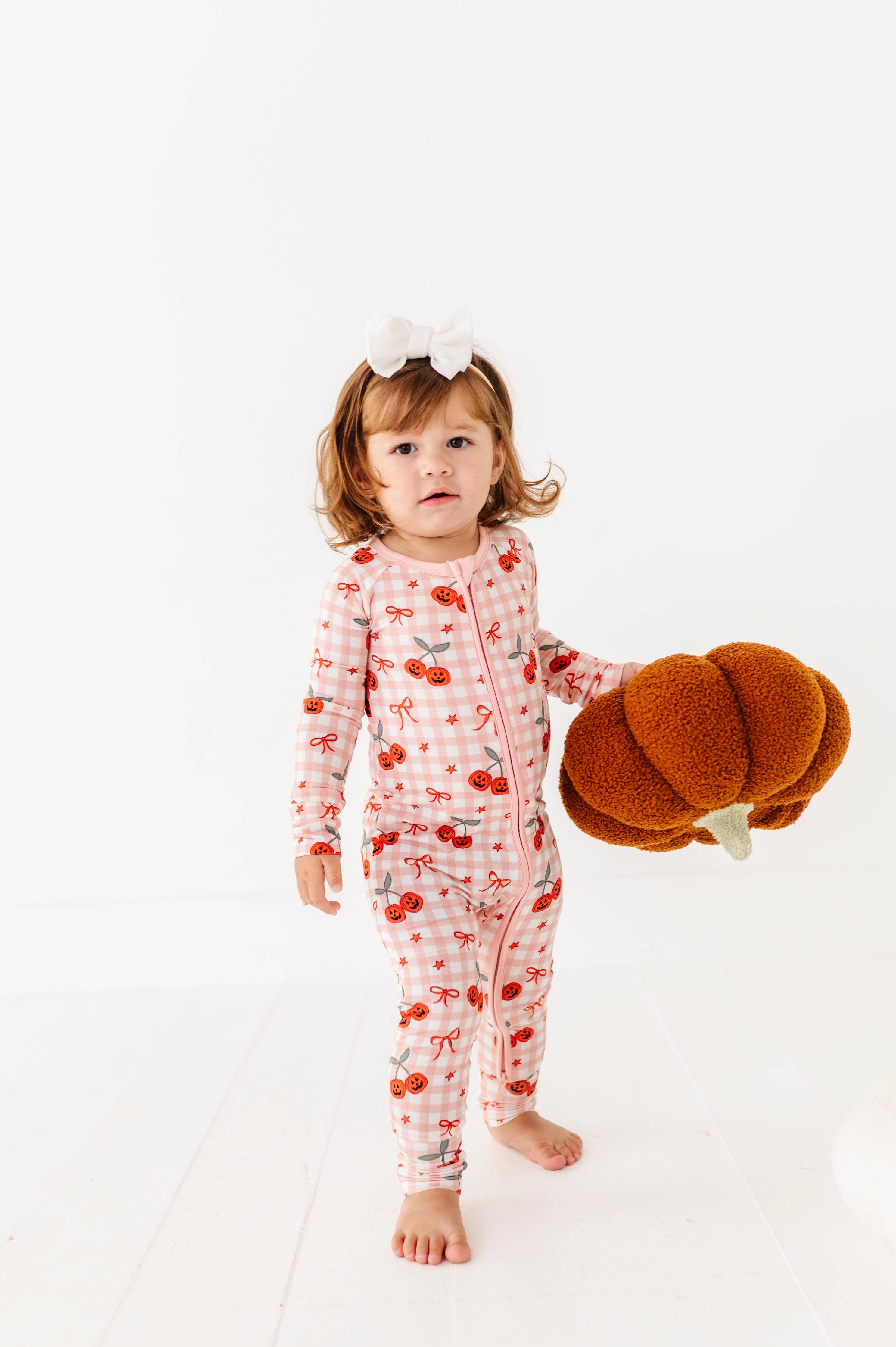 Cherry Pumpkin Convertible Footies