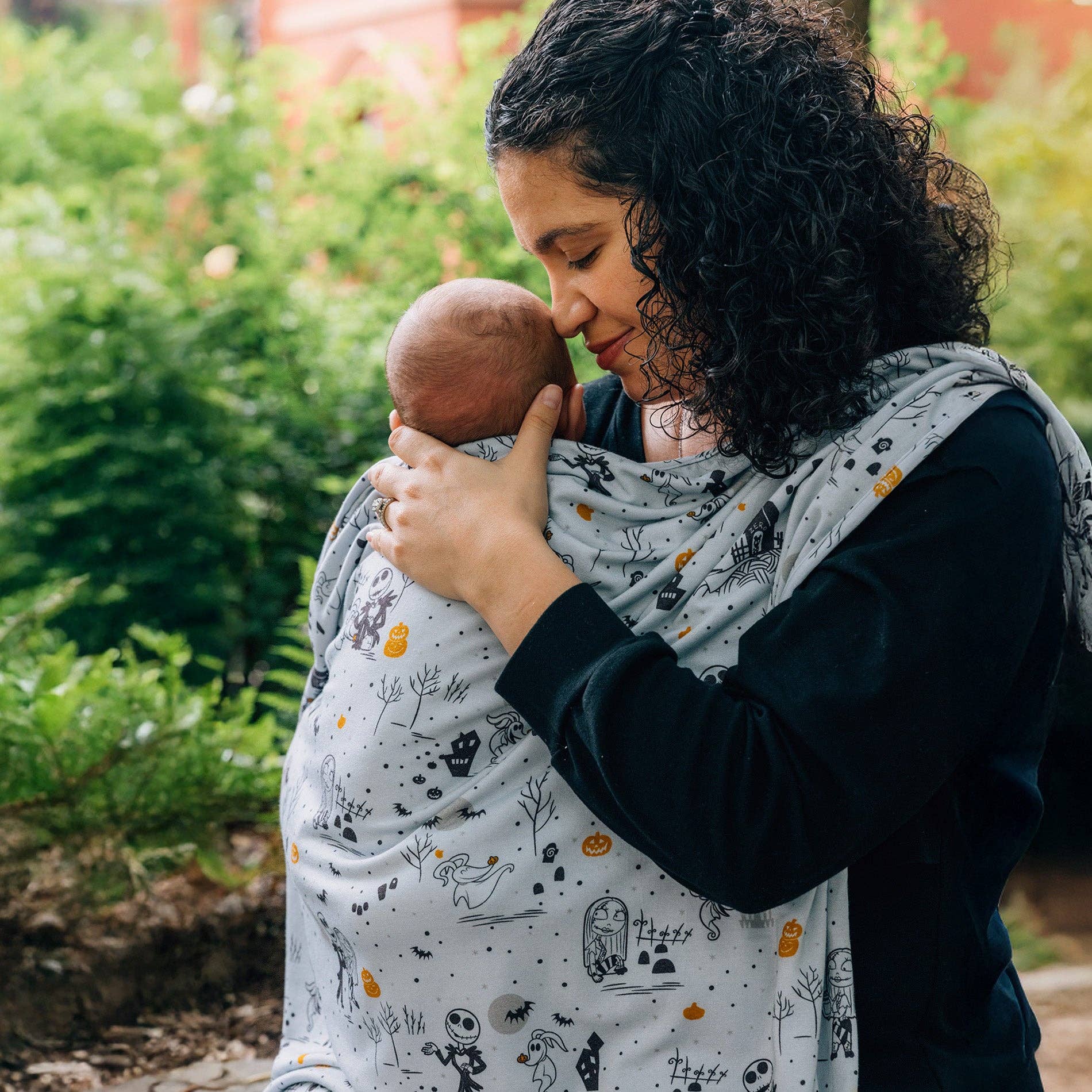 Disney Nightmare Before Christmas Swaddle Baby Blanket