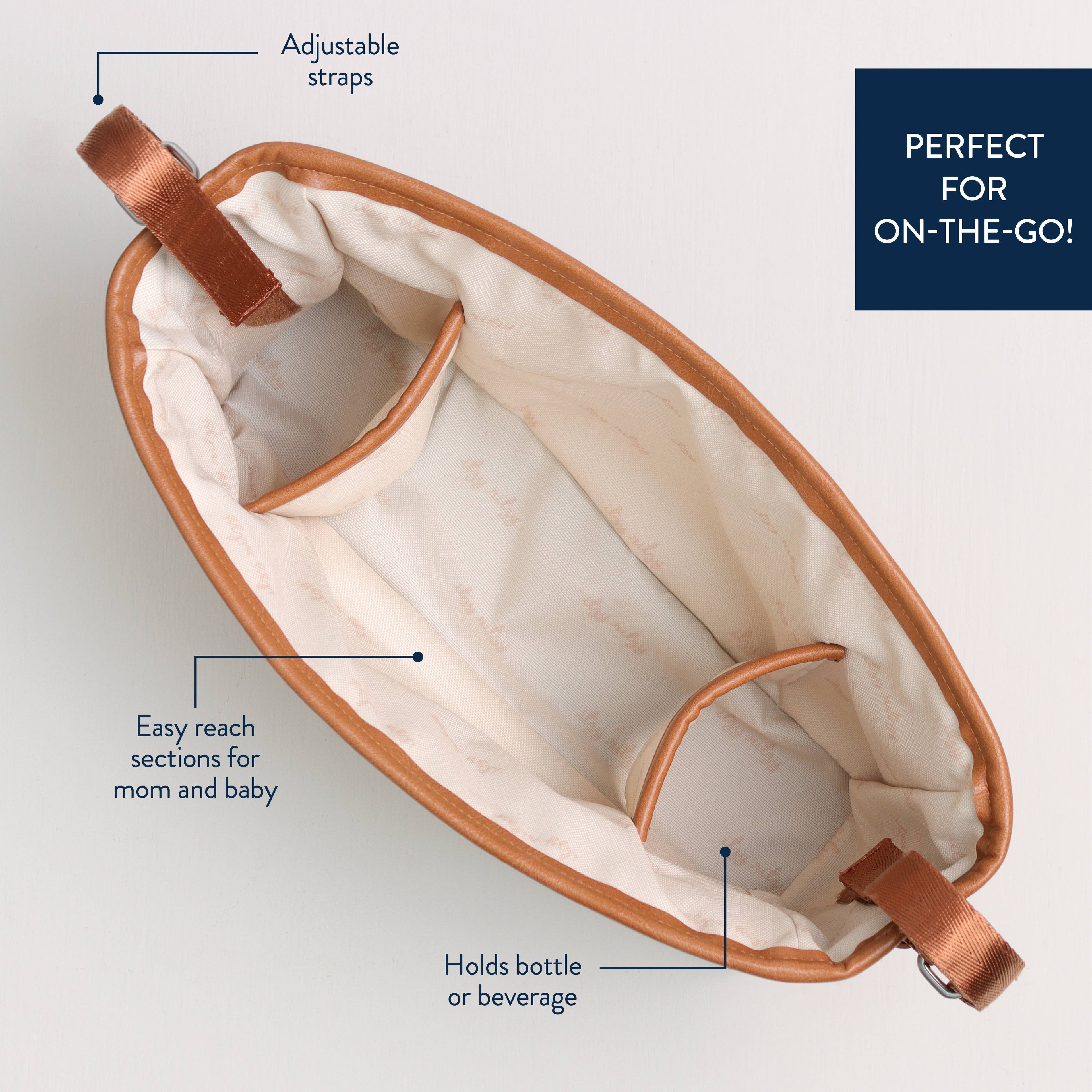 Nash Saddle Adjustable Travel Stroller + Wagon Caddy