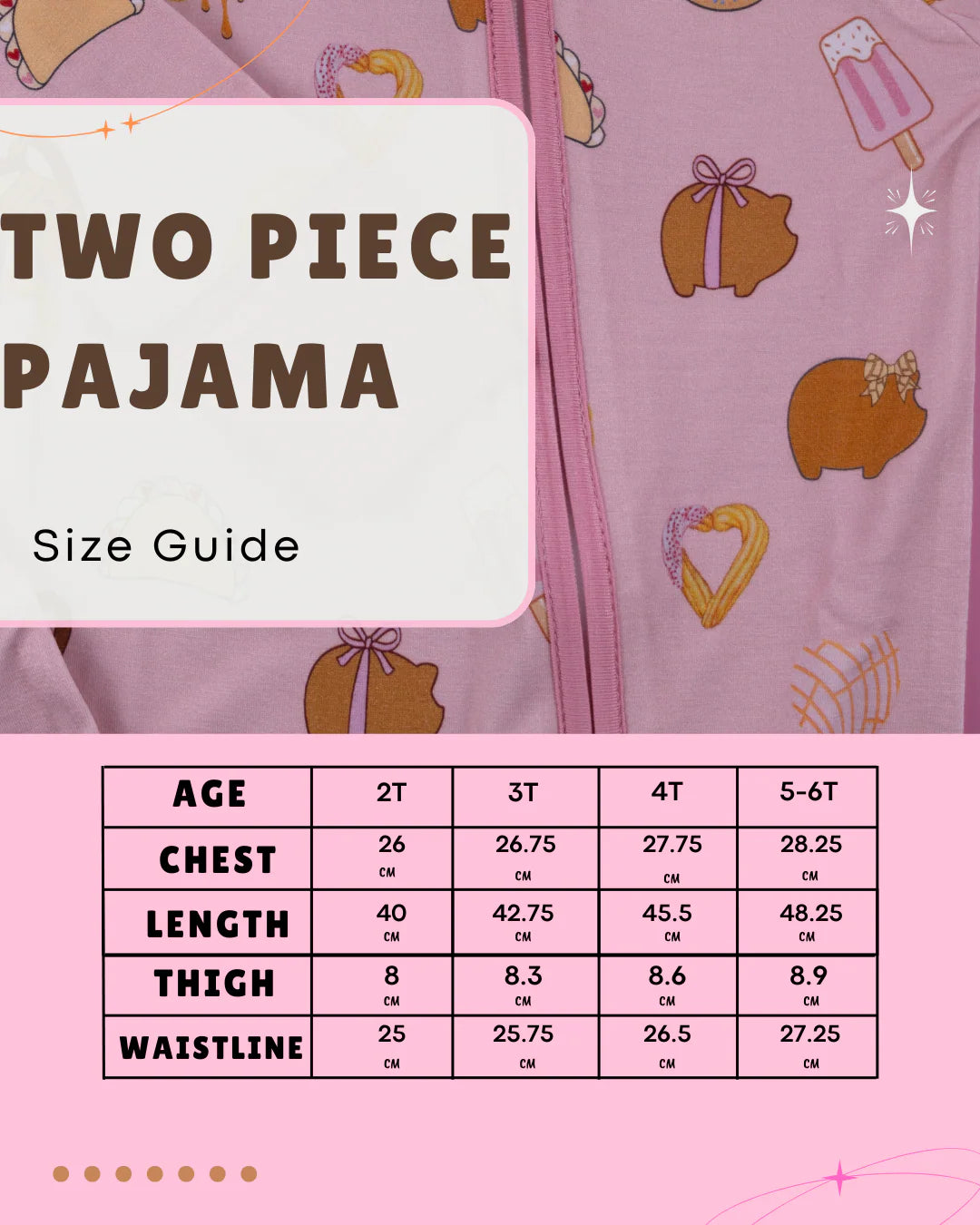 Pan Dulce Bamboo Pajamas