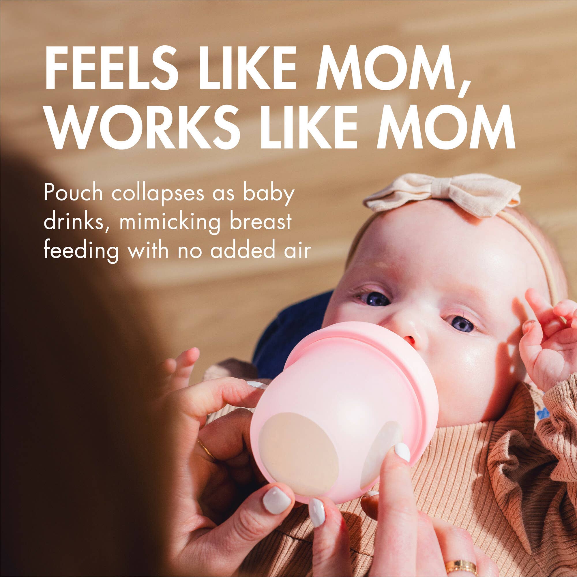 TOMY Boon Nursh Bottle - 3 Bottles Baby Feeding Bottle Set for Infants and Newborns