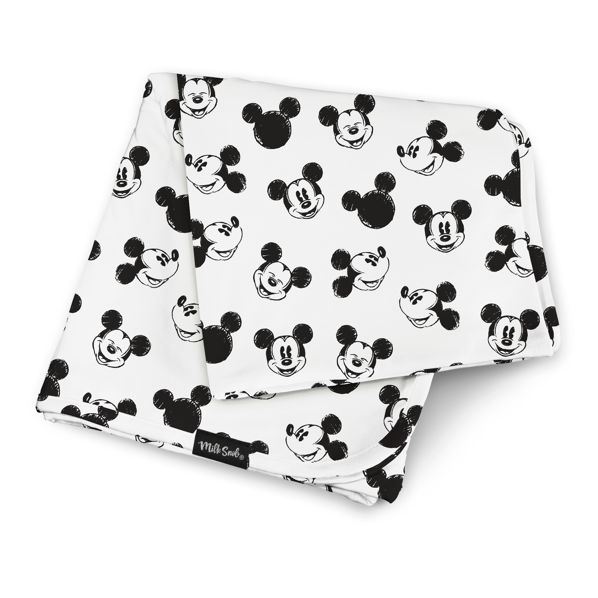 Disney Mickey Mouse Sketch Swaddle Receiving Baby Blanket