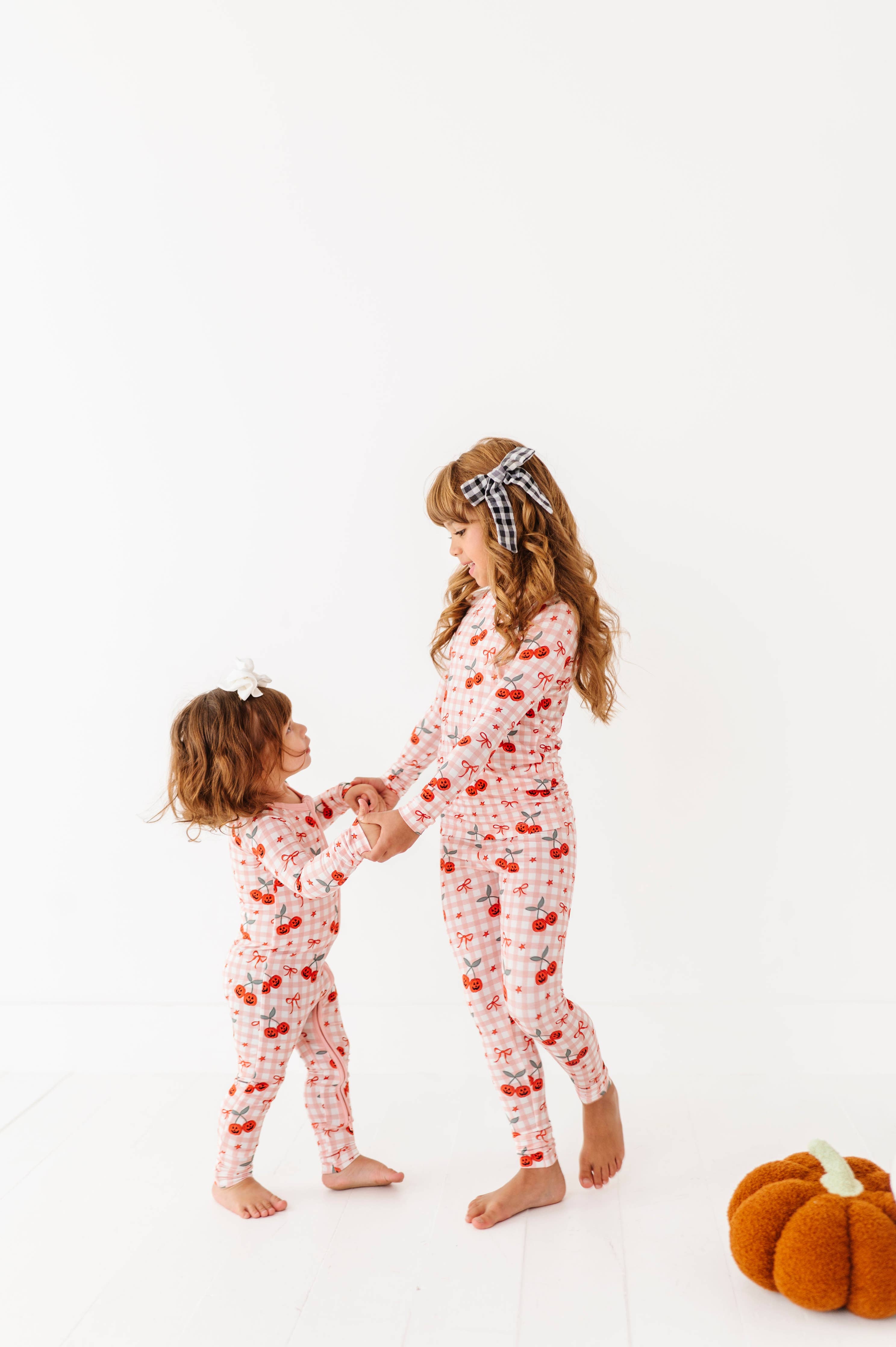 Pumpkin Cherry Kids Pajamas