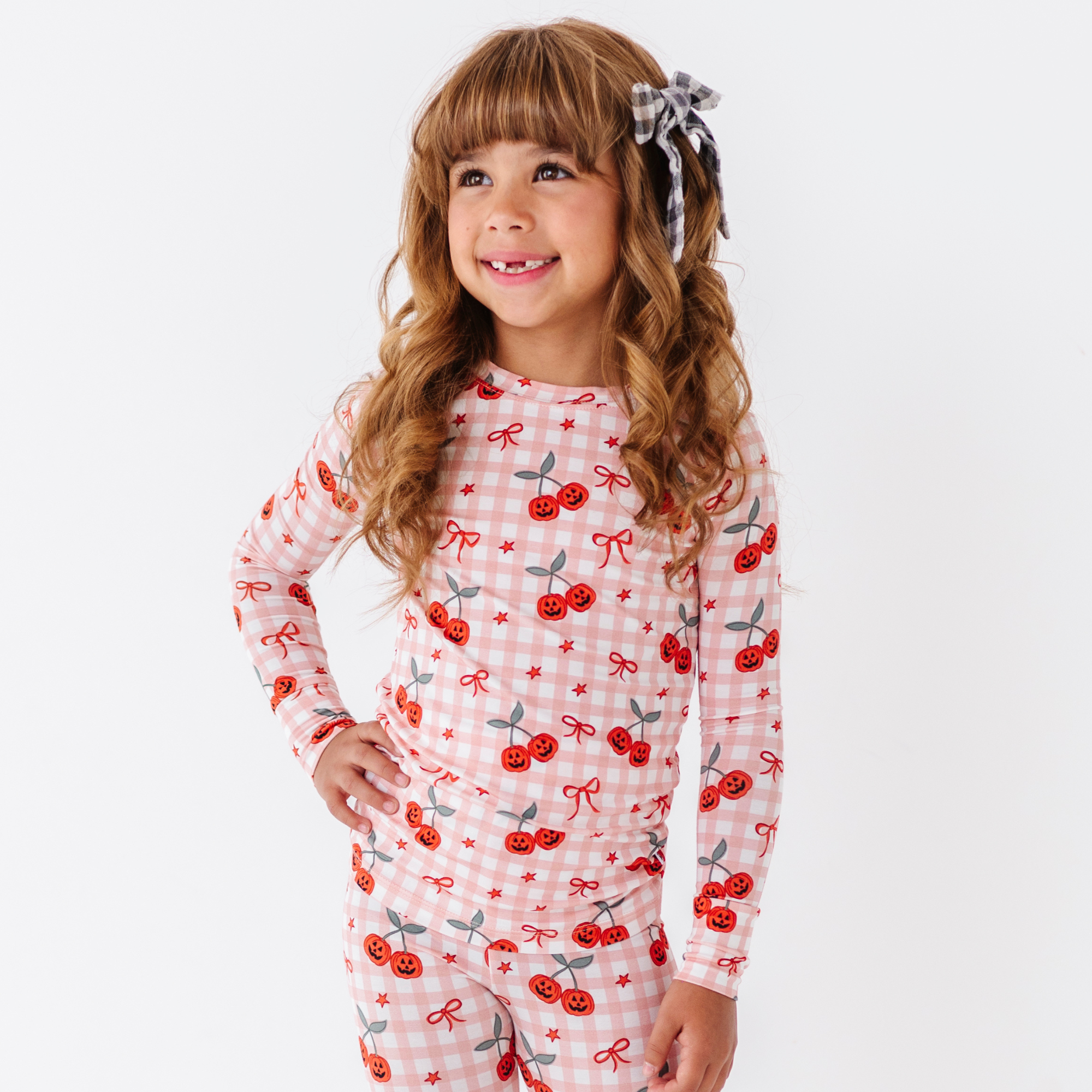 Pumpkin Cherry Kids Pajamas