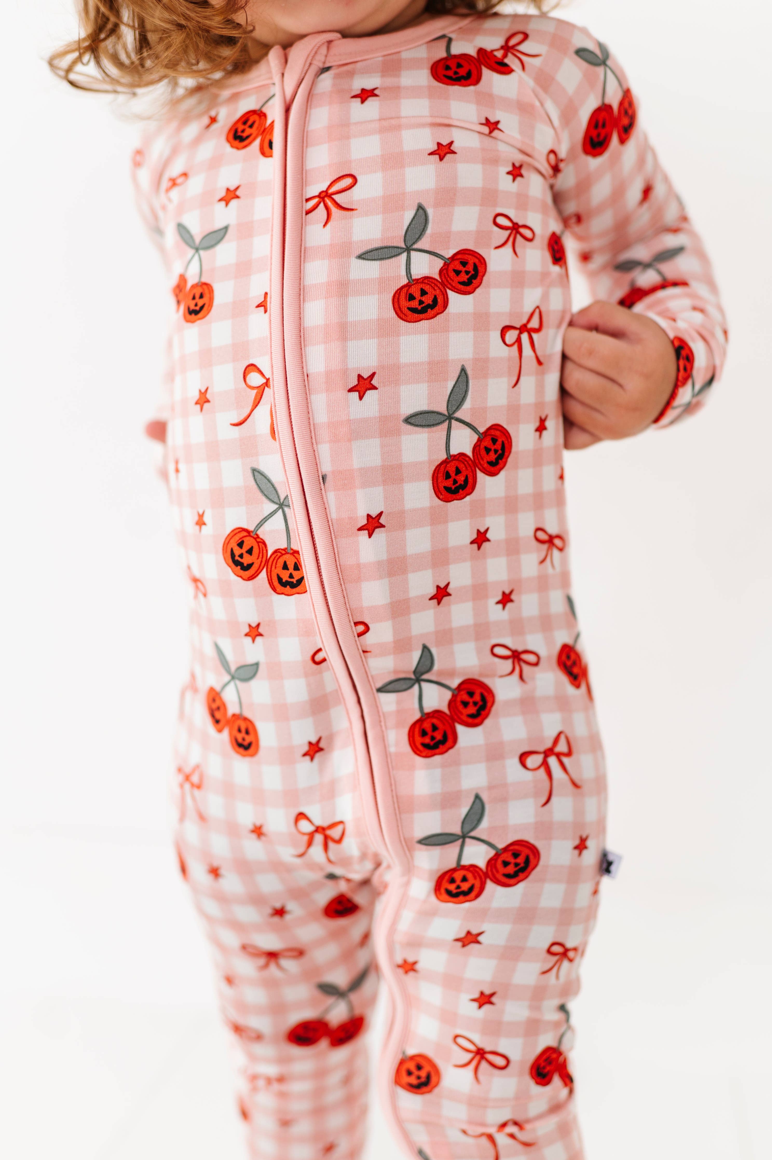 Cherry Pumpkin Convertible Footies