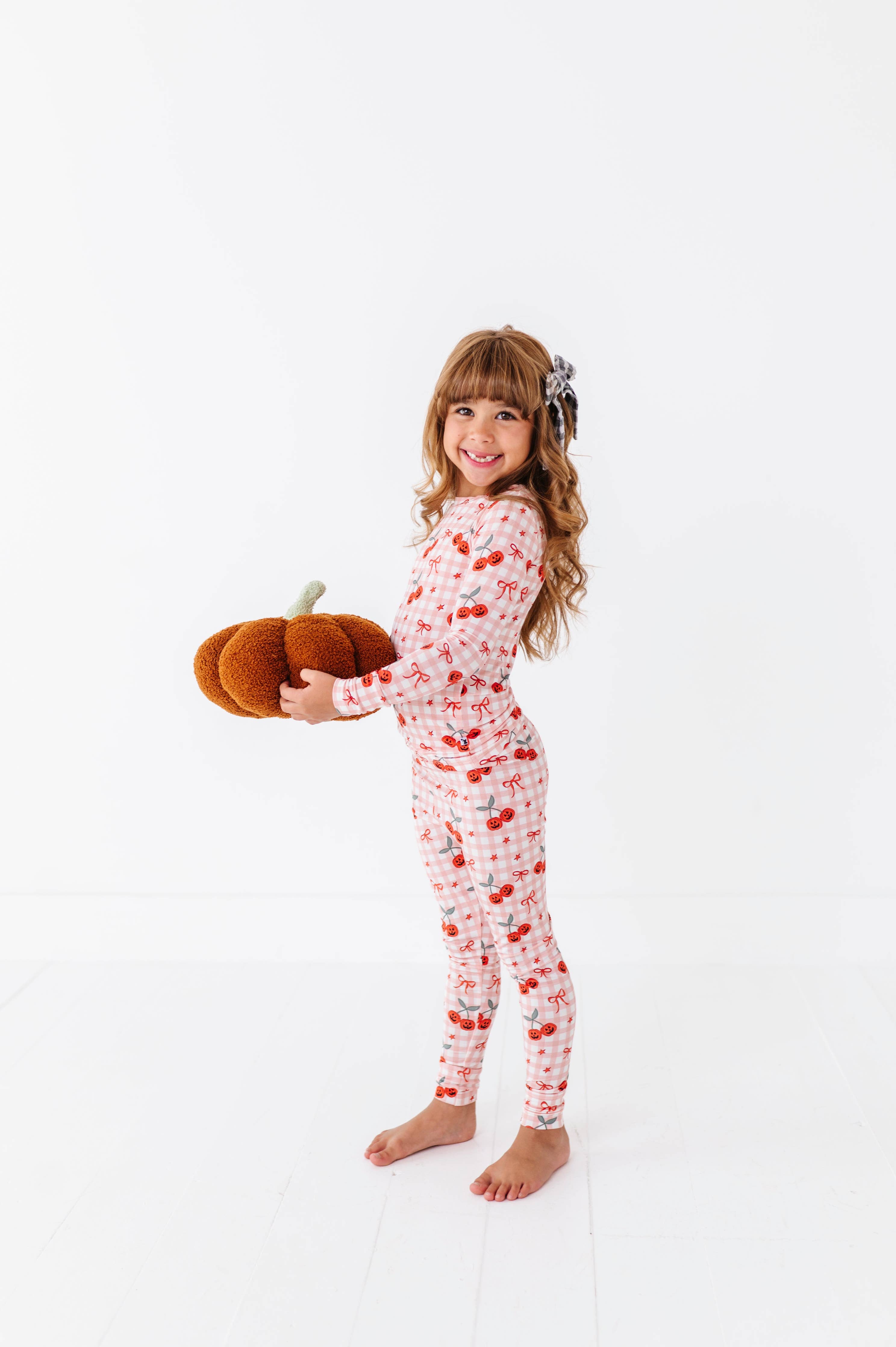 Pumpkin Cherry Kids Pajamas