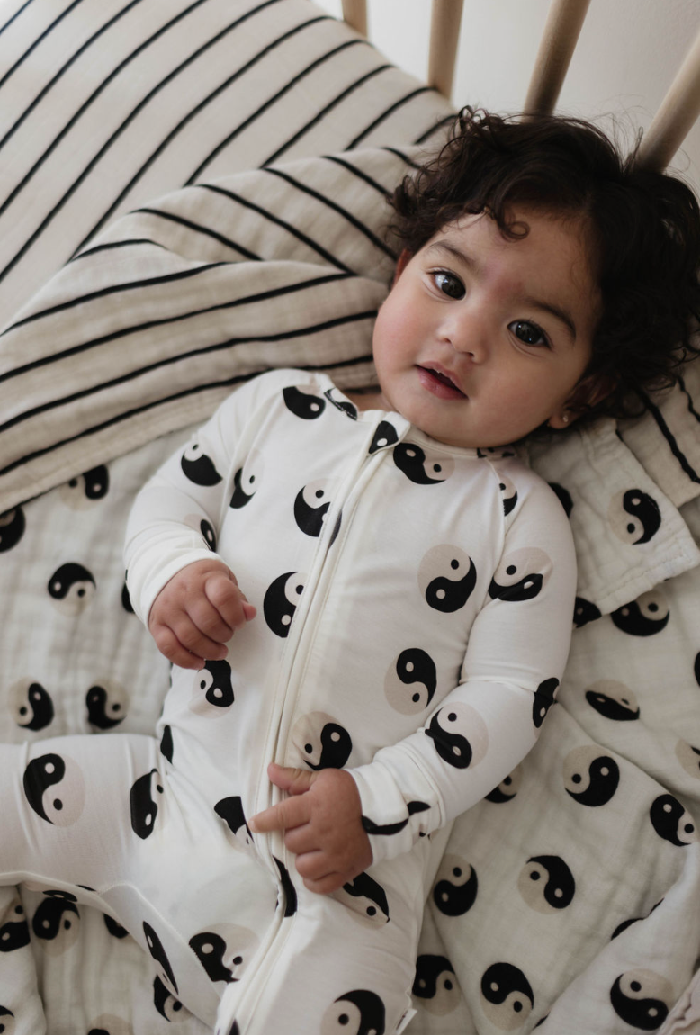 Bamboo Zip Pajamas | Yin Yang