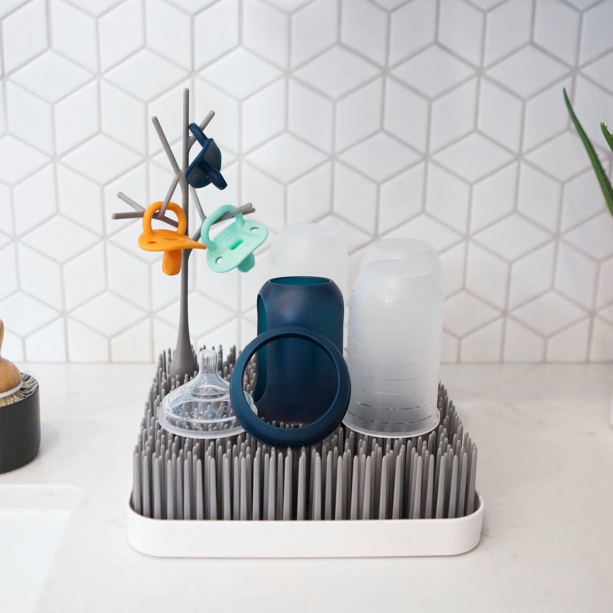 TOMY Boon Grass Drying Rack - Gray