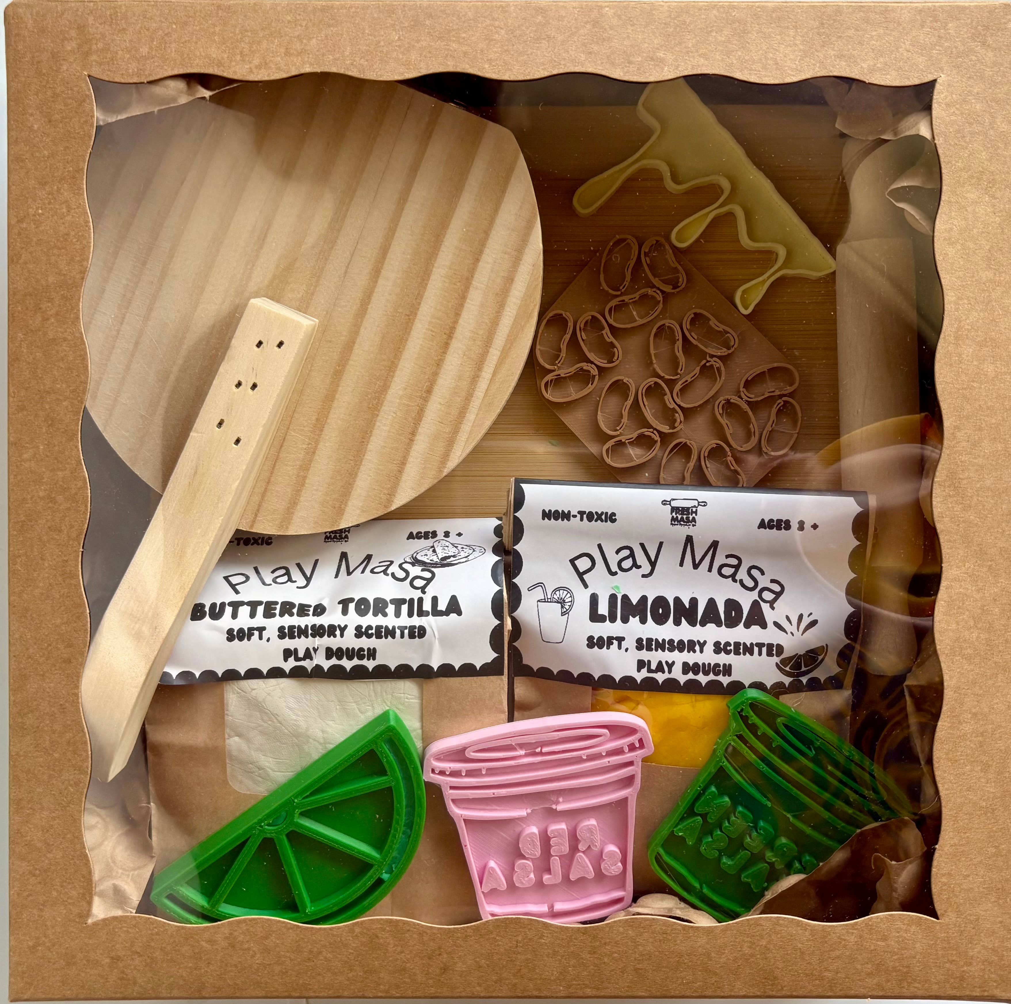 Teeny Taco Play Kit Play Dough & Sensory Kit