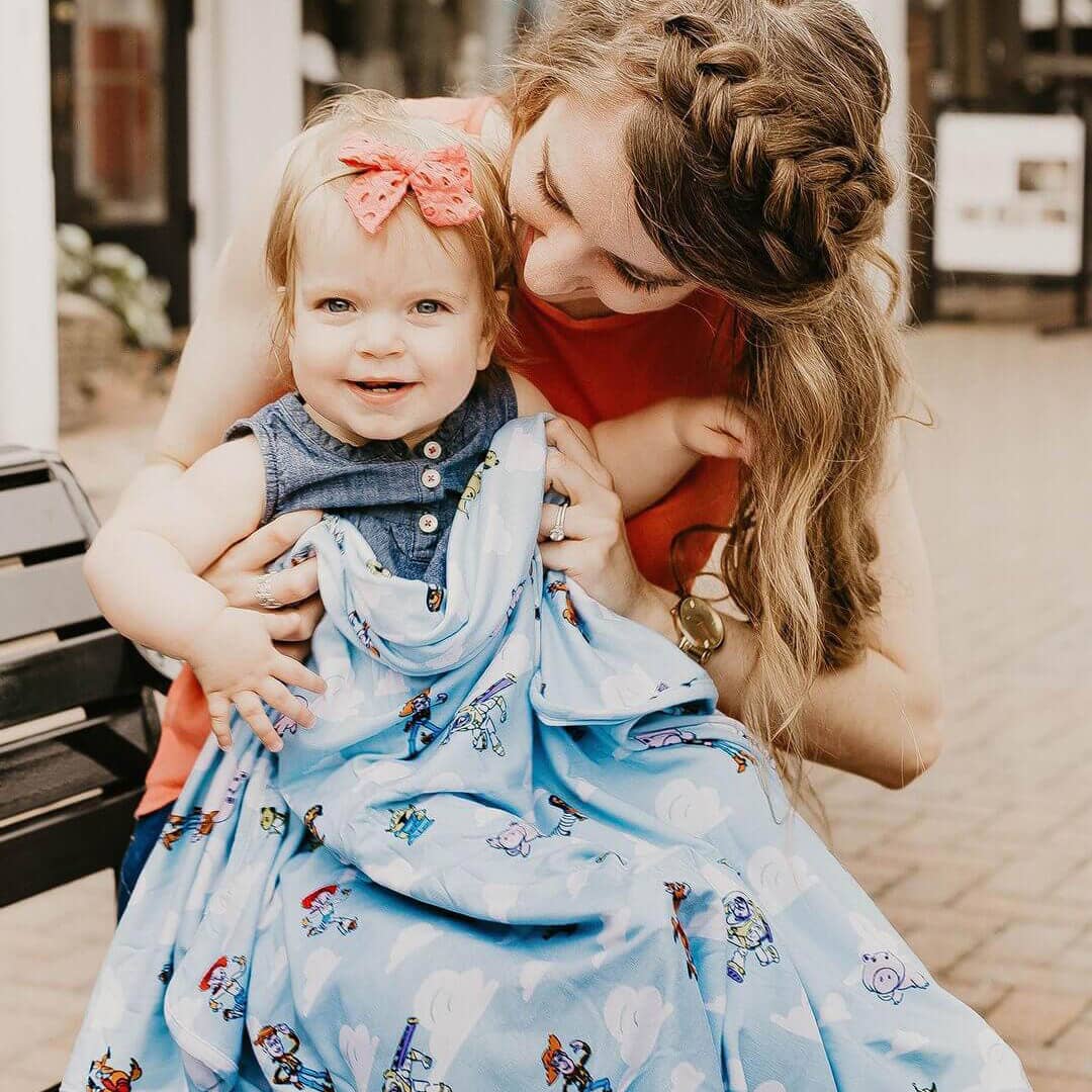 Disney Pixar Toy Story Swaddle Receiving Baby Blanket