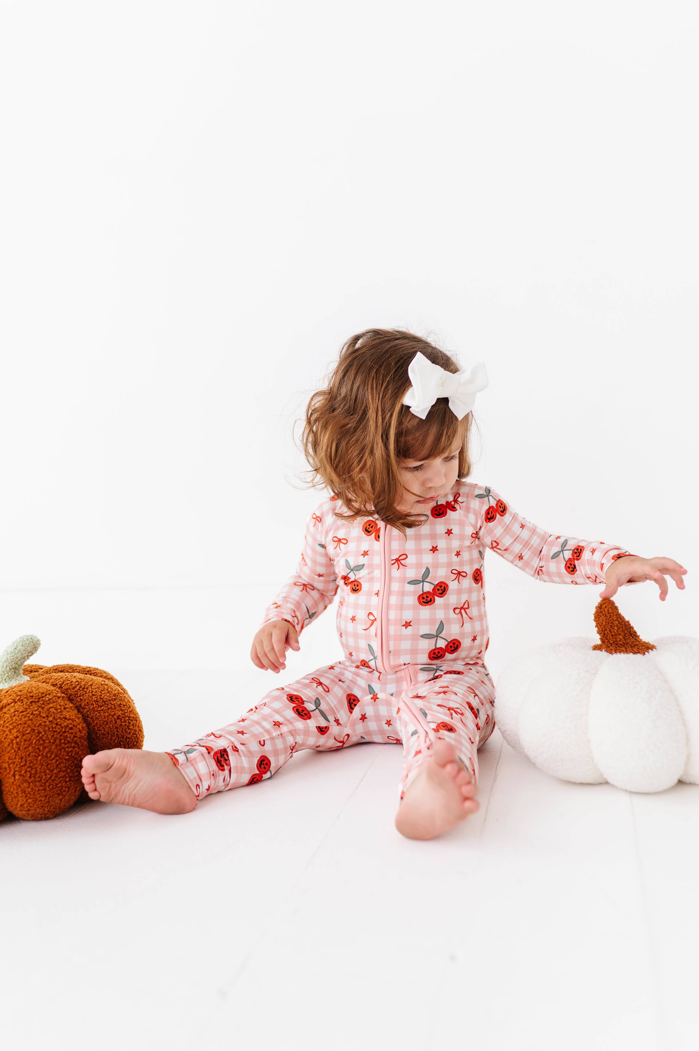 Cherry Pumpkin Convertible Footies