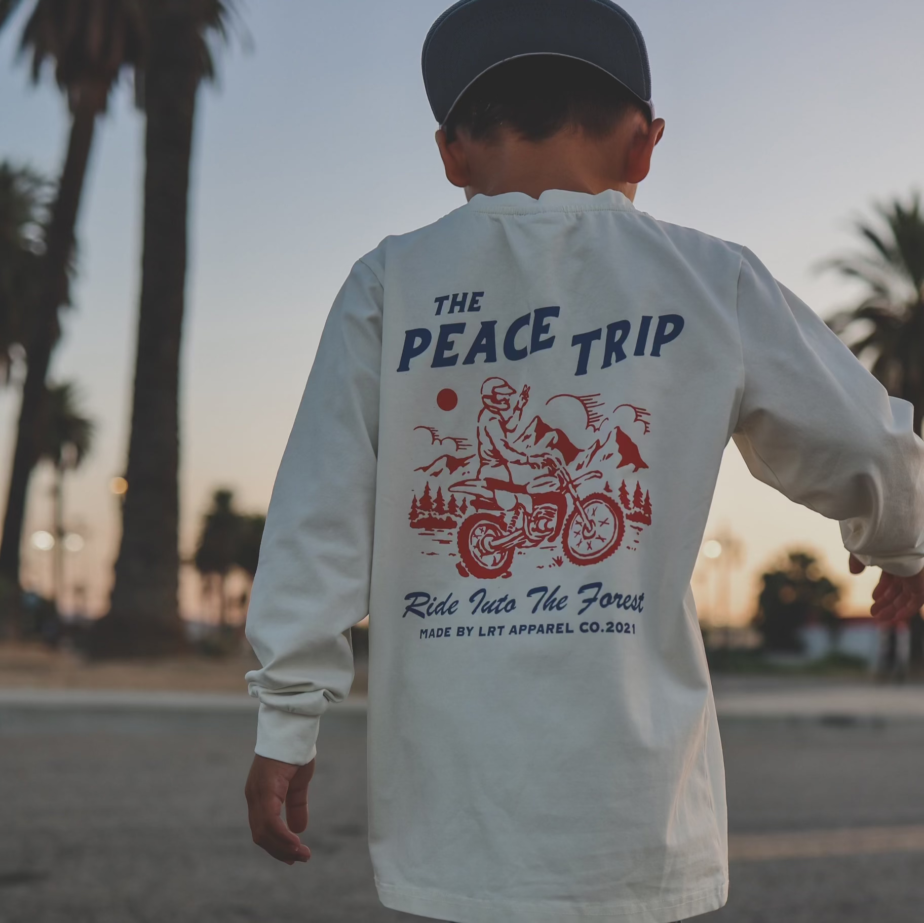 THE PEACE TRIP LONG SLEEVE TEE
