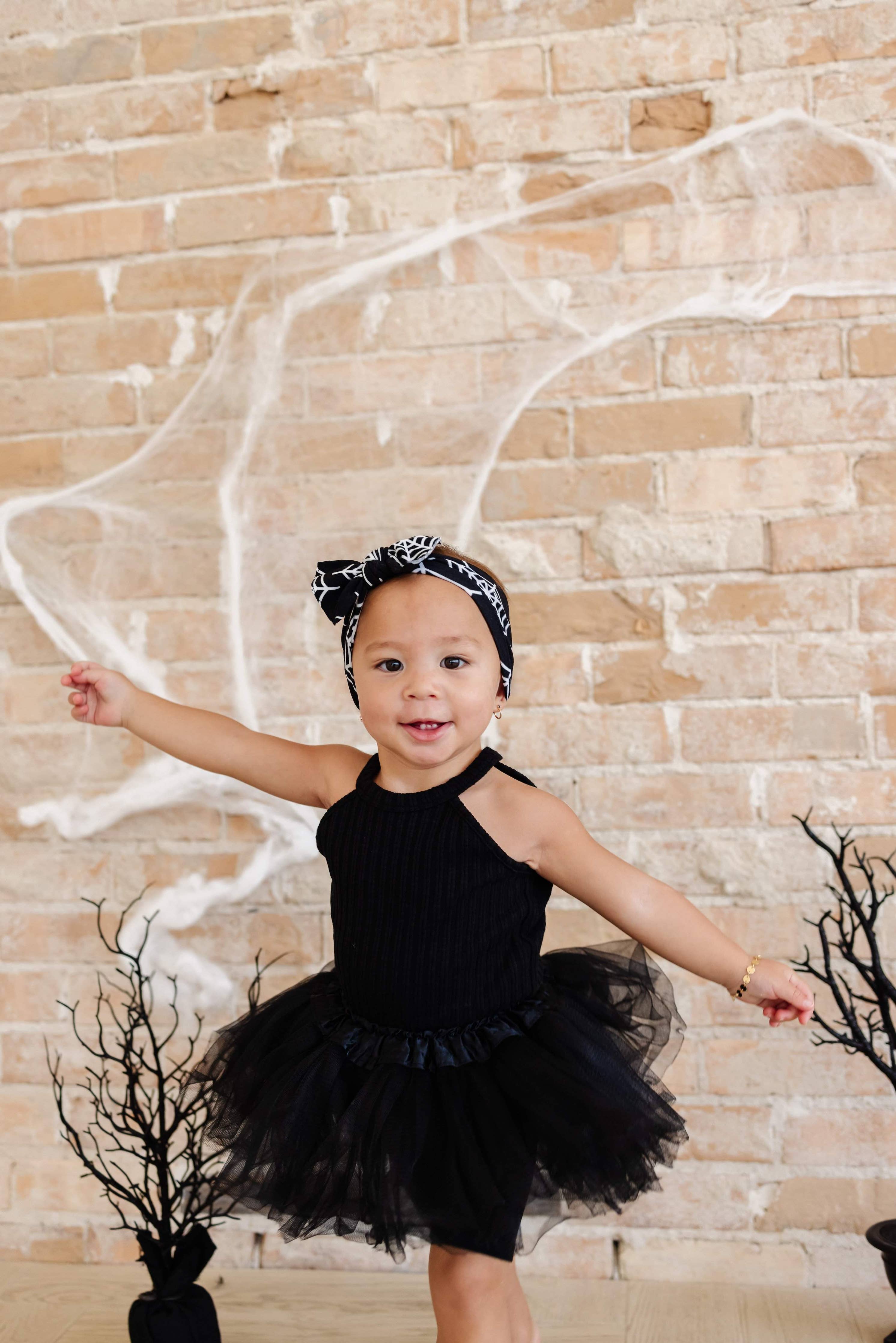 Spider Web Nylon Bow