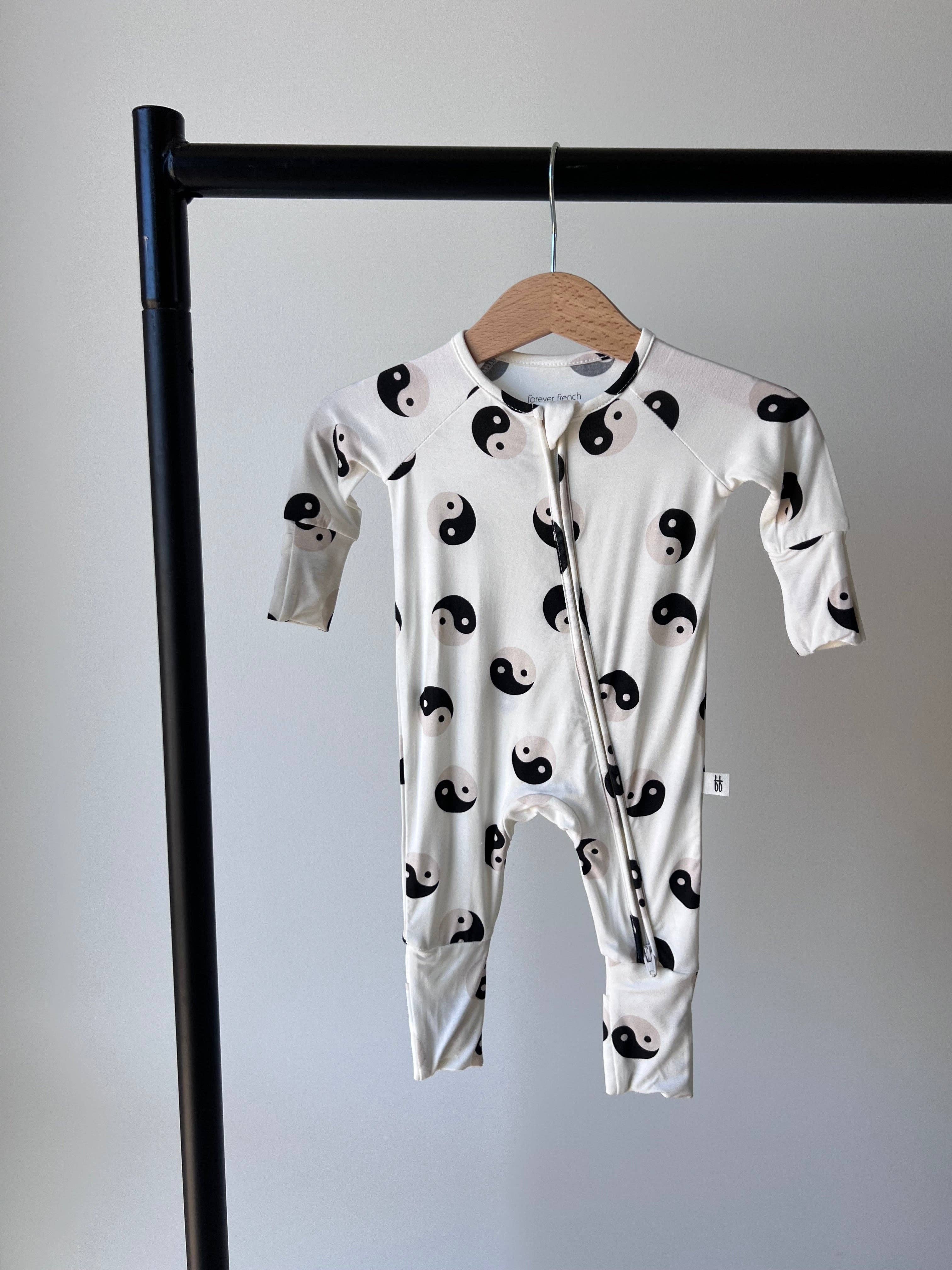 Bamboo Zip Pajamas | Yin Yang