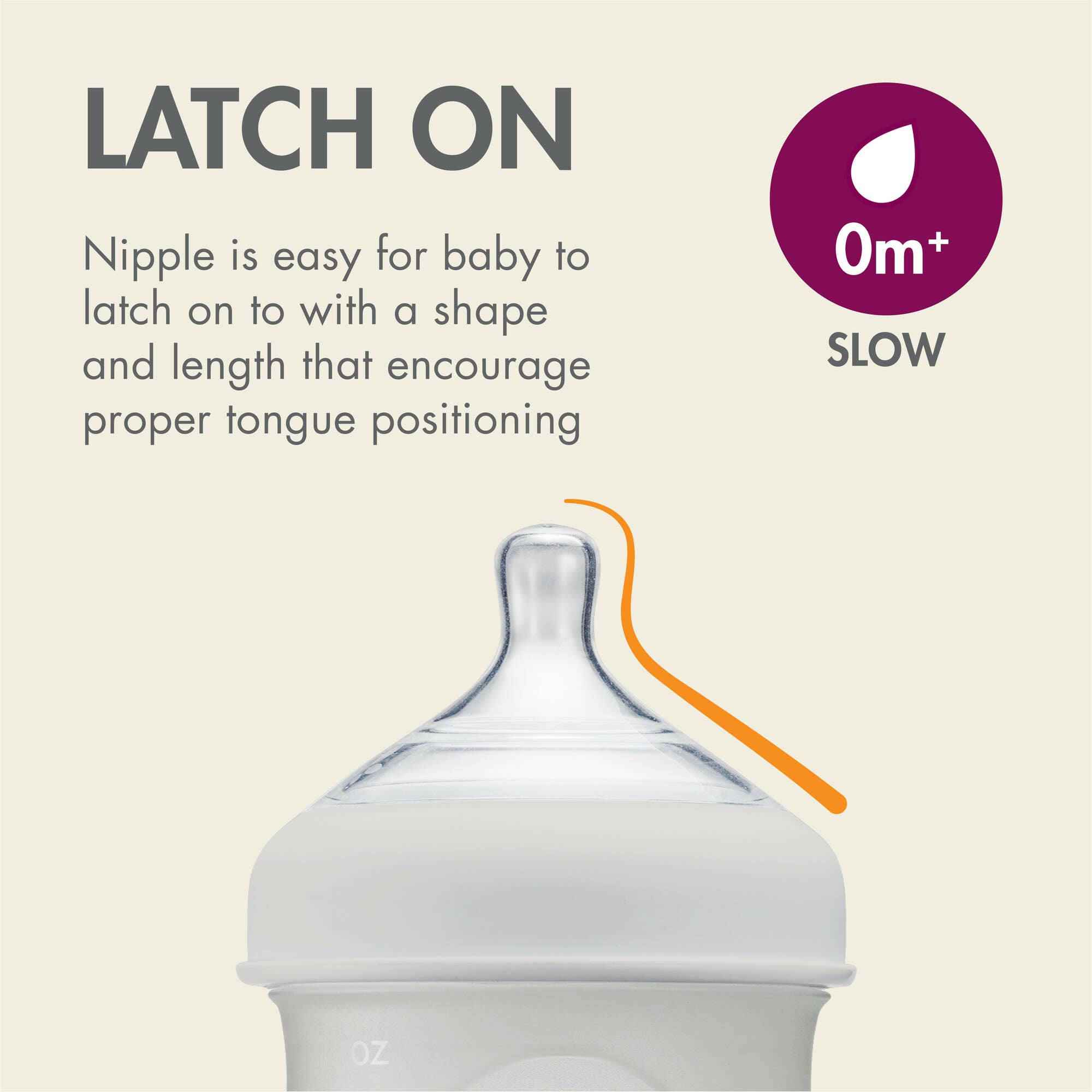 TOMY Boon Nursh Bottle - 3 Bottles Baby Feeding Bottle Set for Infants and Newborns