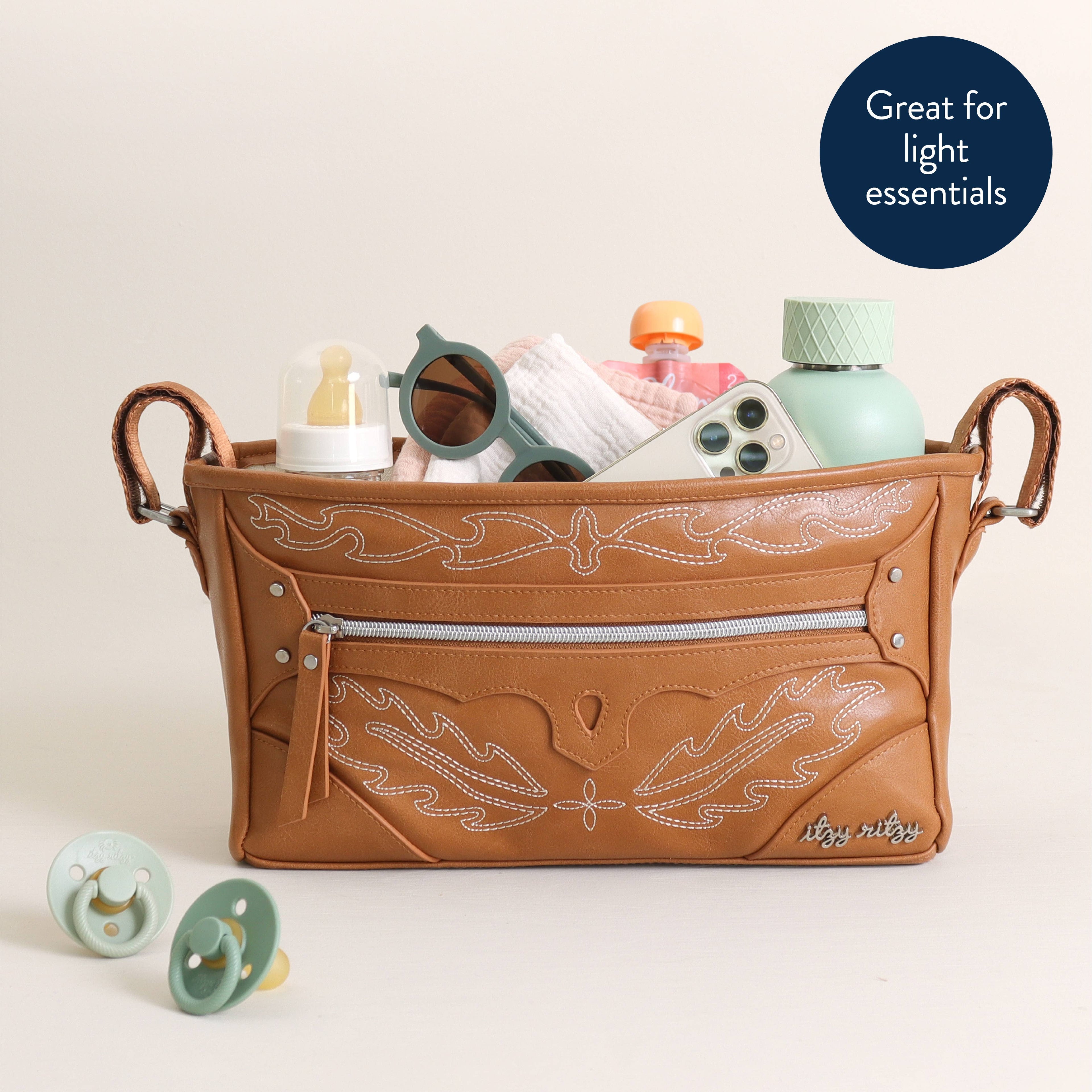 Nash Saddle Adjustable Travel Stroller + Wagon Caddy