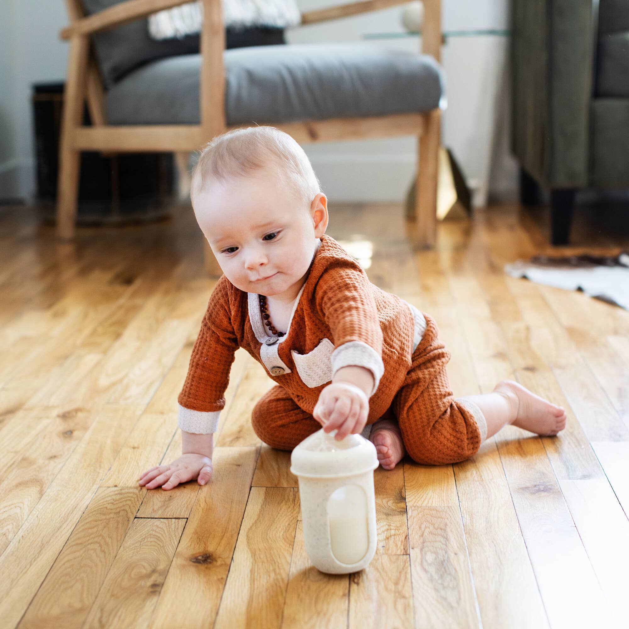TOMY Boon Nursh Bottle - 3 Bottles Baby Feeding Bottle Set for Infants and Newborns