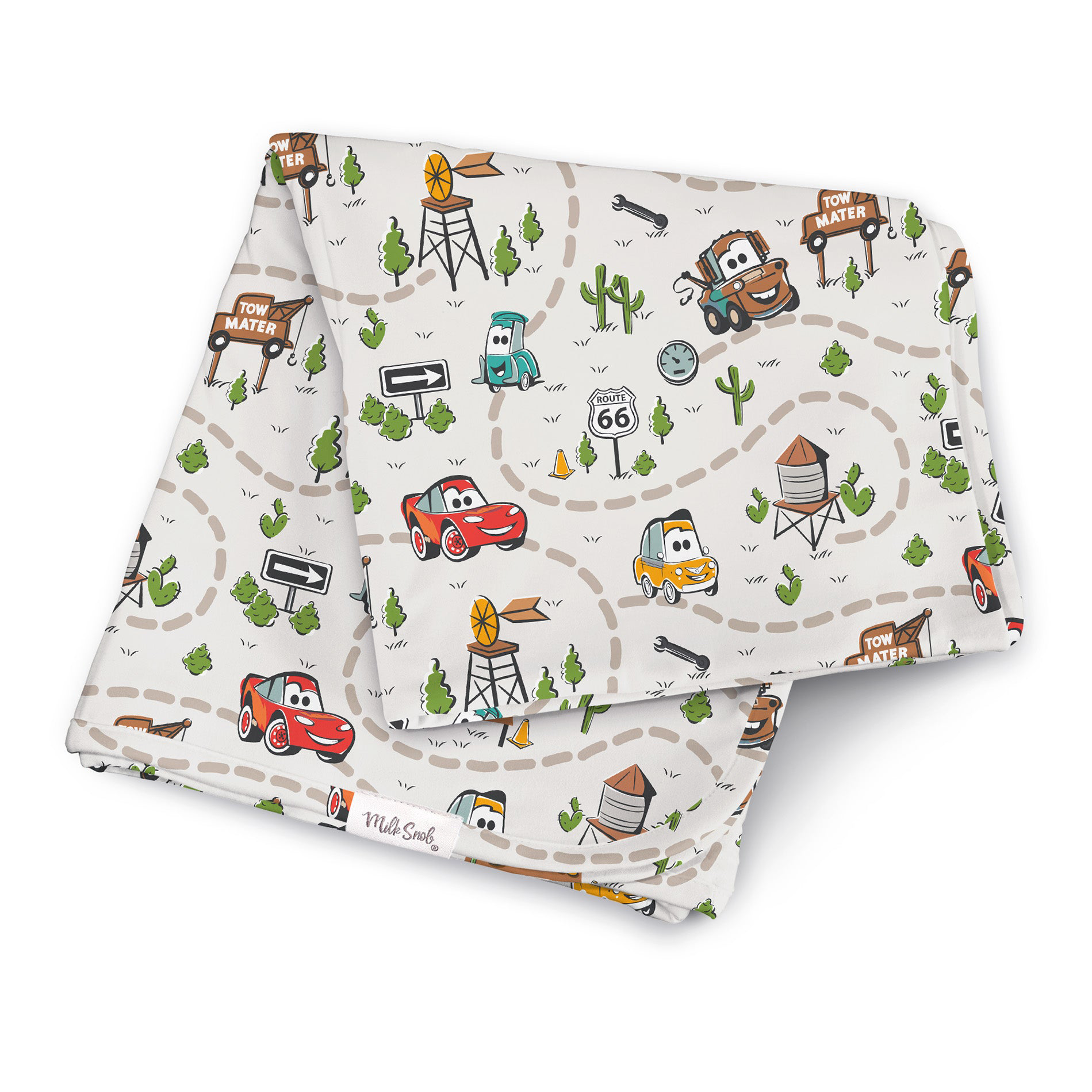 Disney and Pixar Cars Swaddle Receiving Baby Blanket