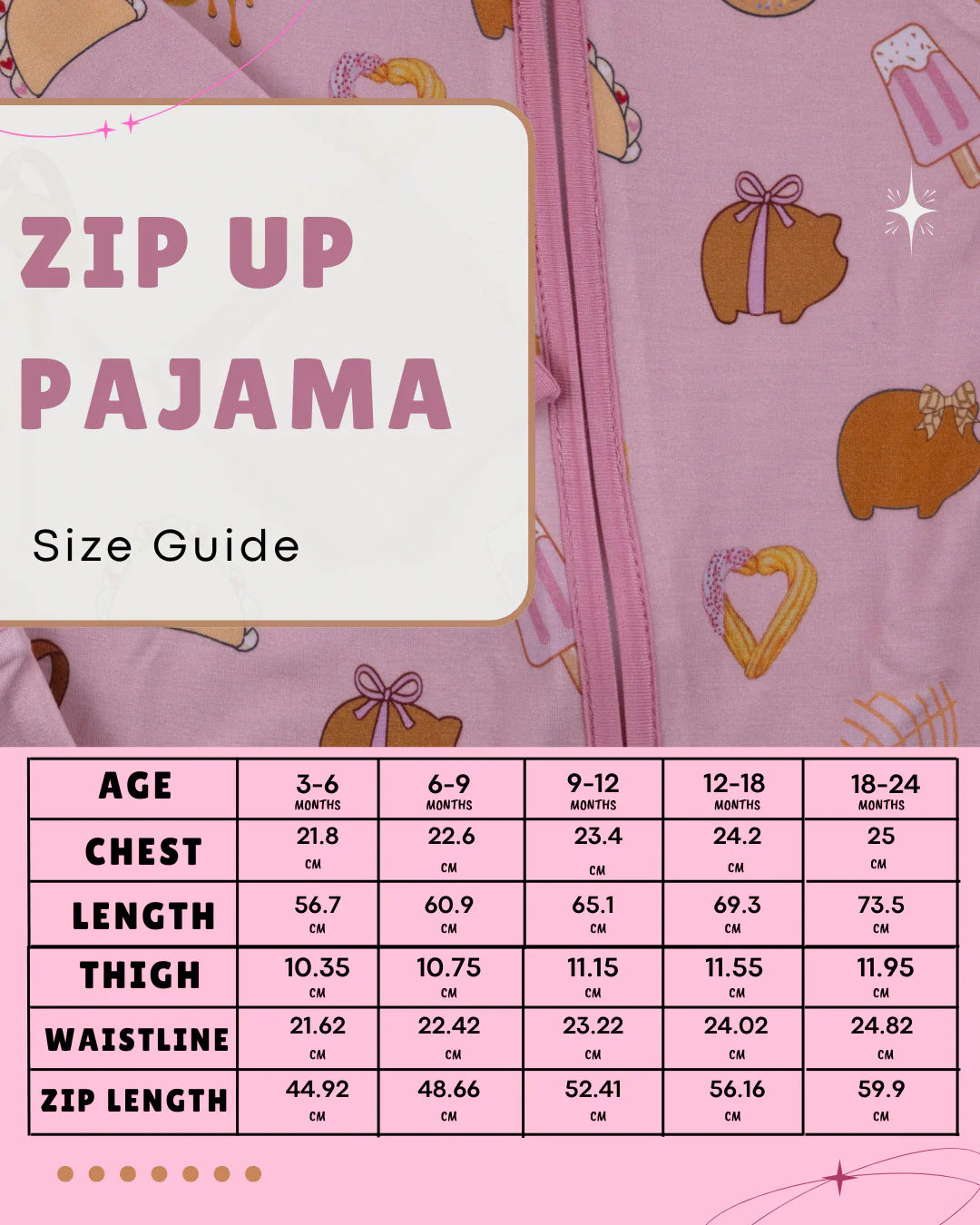 Pan Dulce Bamboo Pajamas