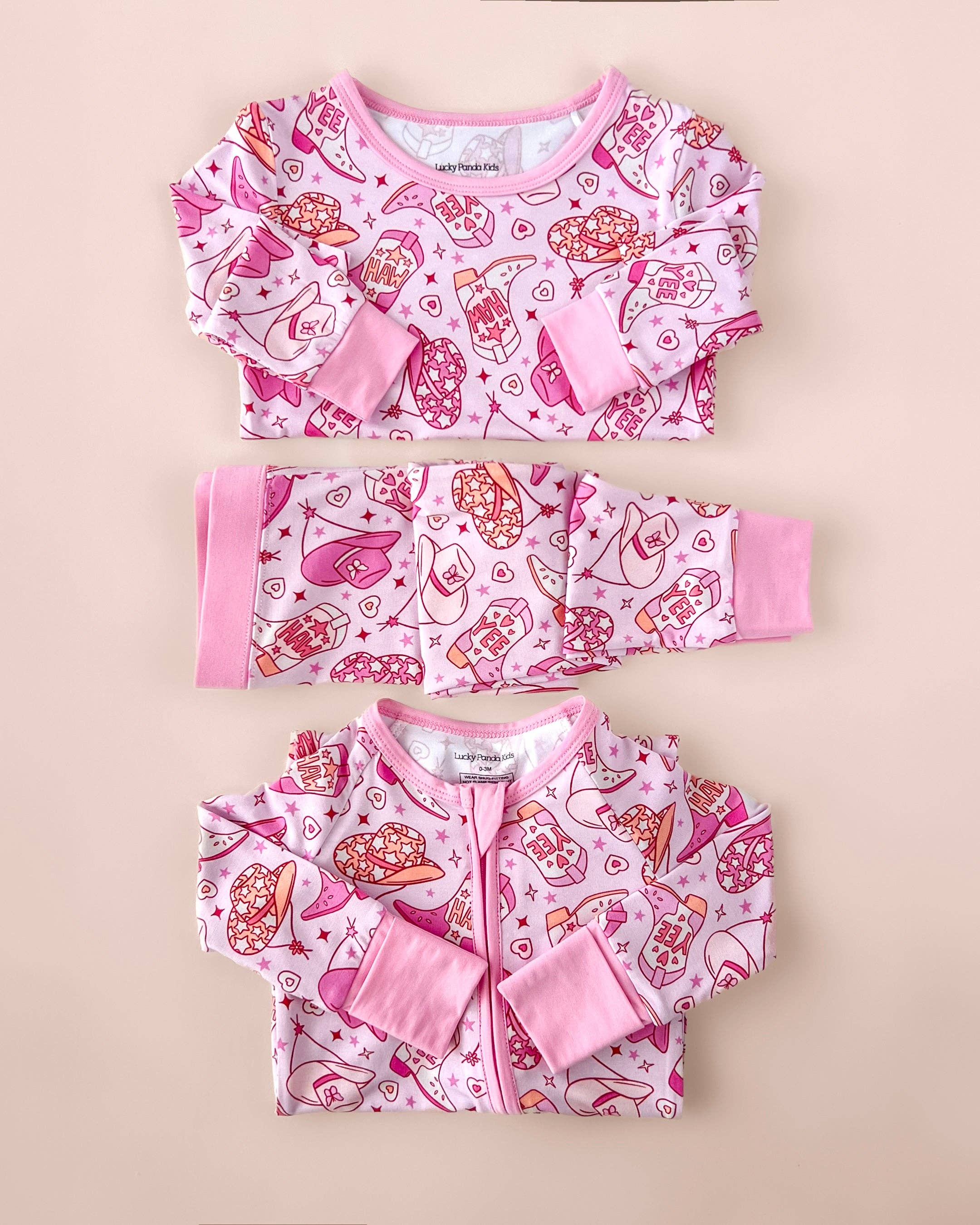 Bamboo Western Kids Two Piece Set