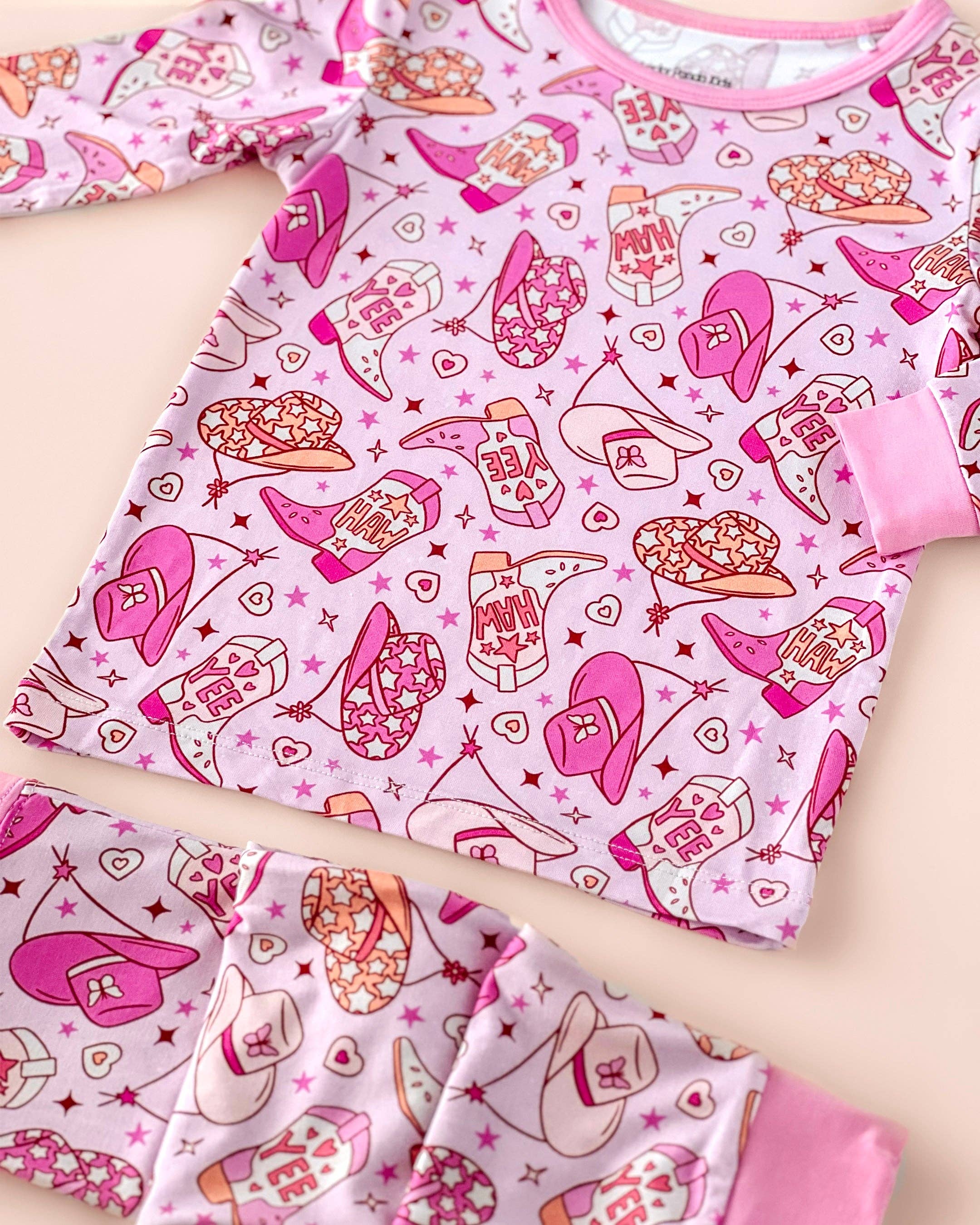 Bamboo Western Kids Two Piece Set