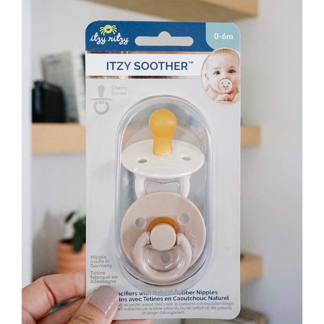 Itzy Soother Natural Rubber Paci Sets