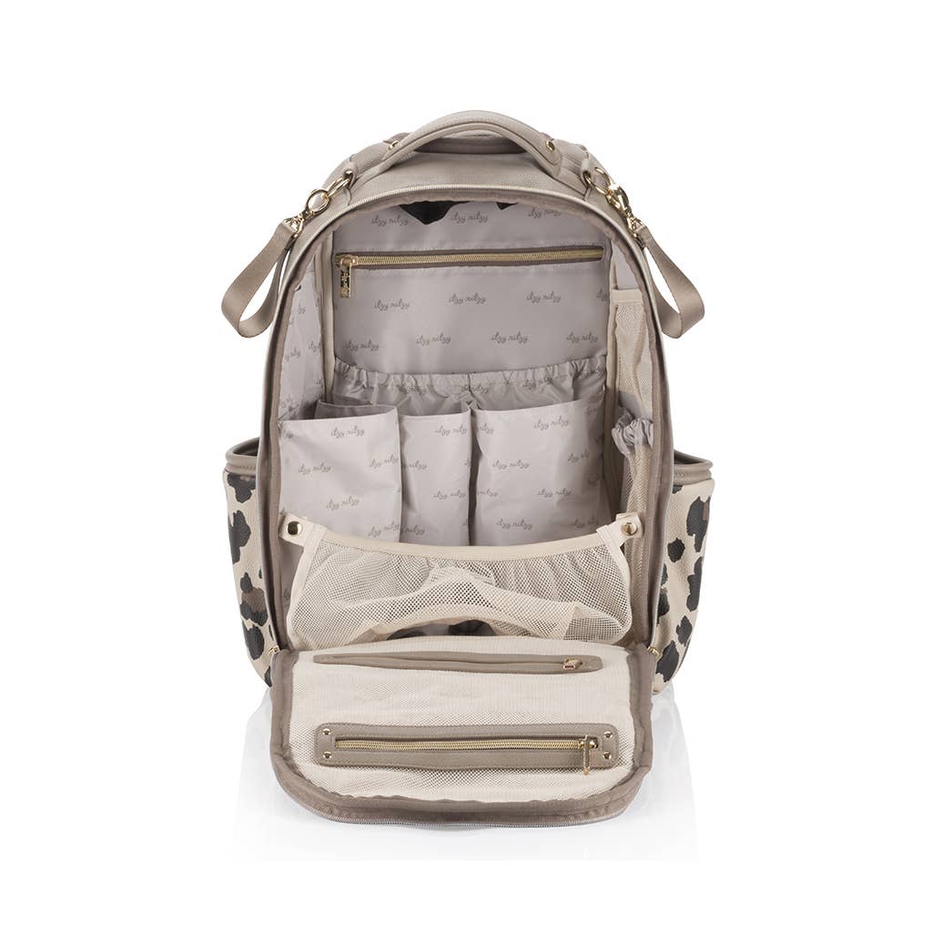 Leopard Boss Backpack Diaper Bag