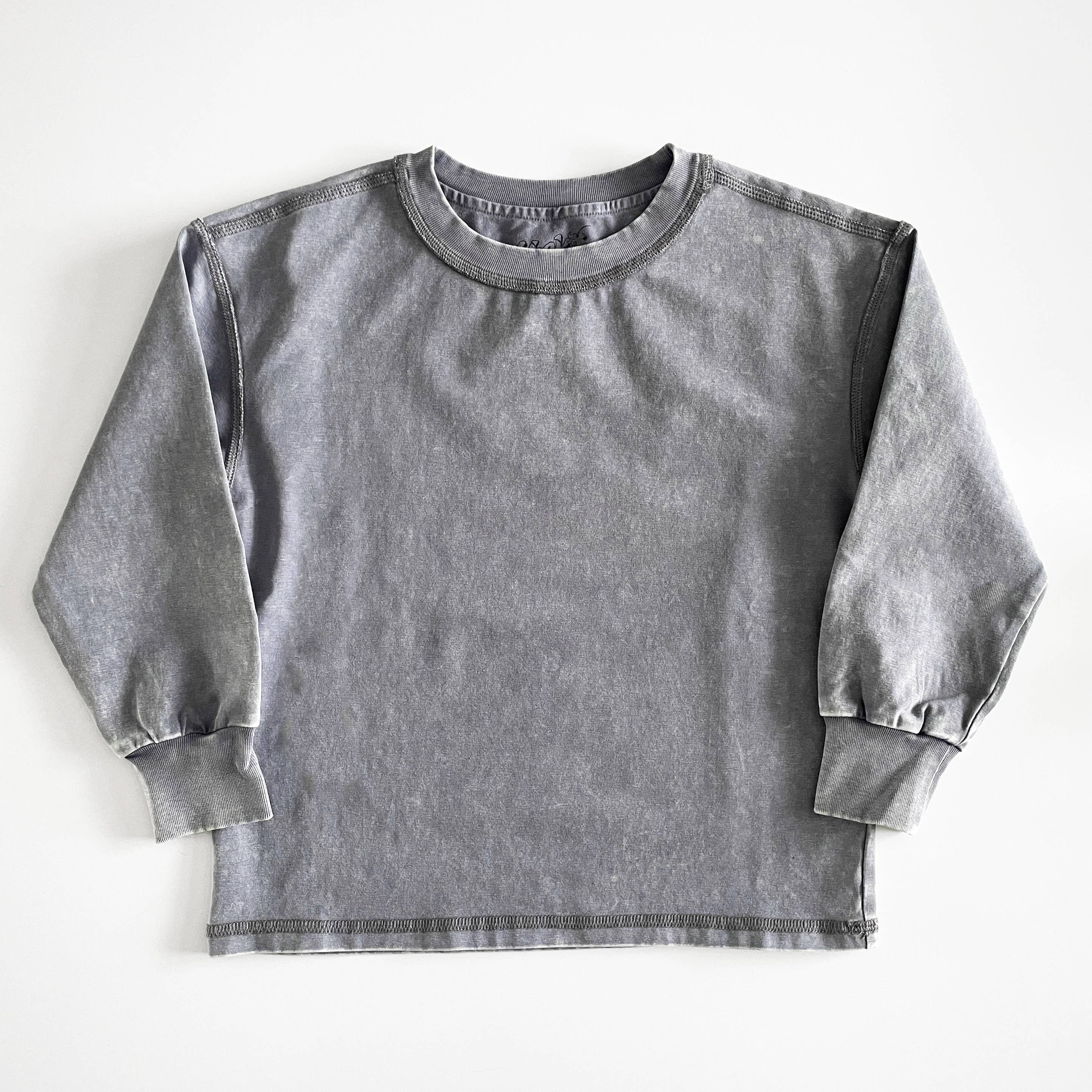 Toddler Sleet Stone-Wash Long Sleeve