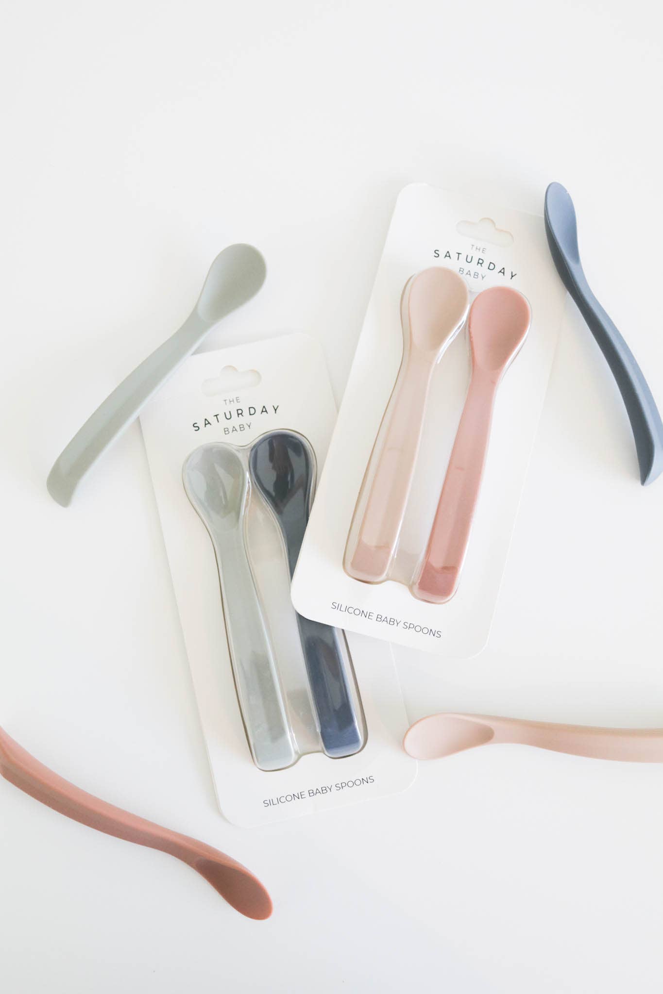 Silicone Spoon Set: Sea Spoons
