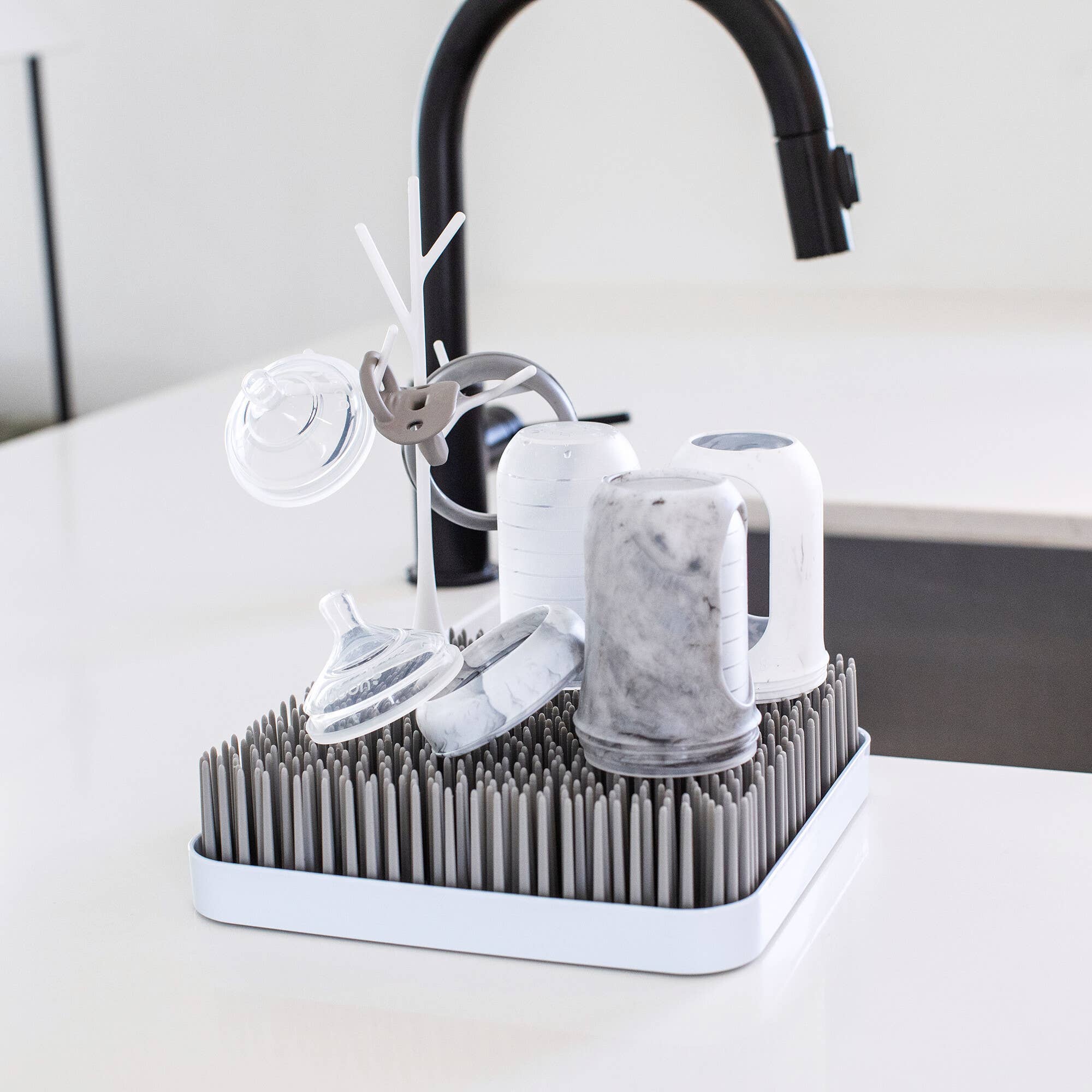 TOMY Boon Grass Drying Rack - Gray