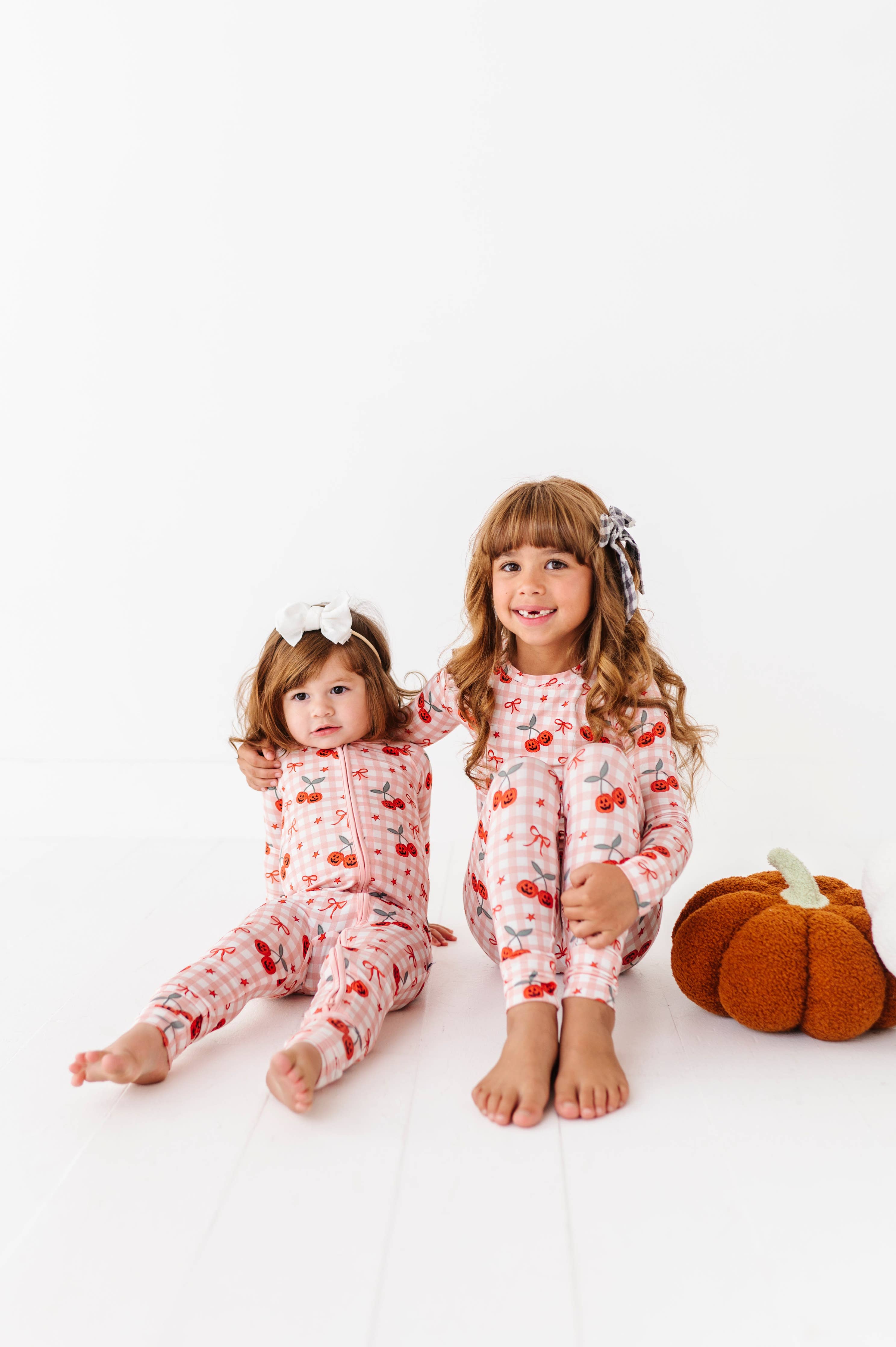 Pumpkin Cherry Kids Pajamas