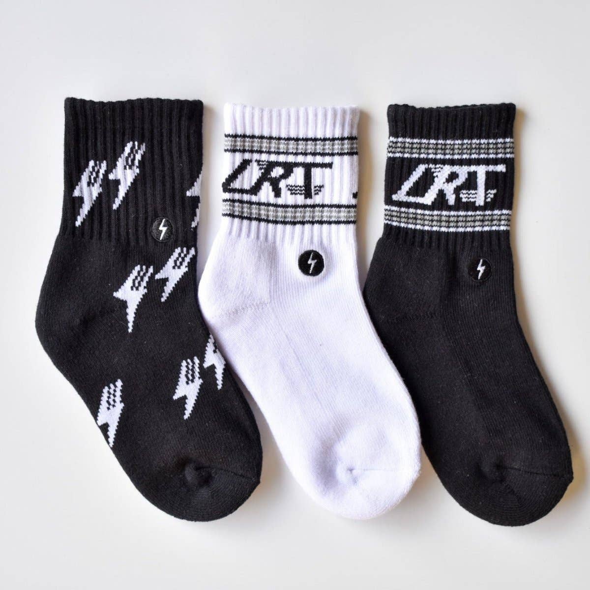 Boys Clothes 3-Pack Classic Rock Socks