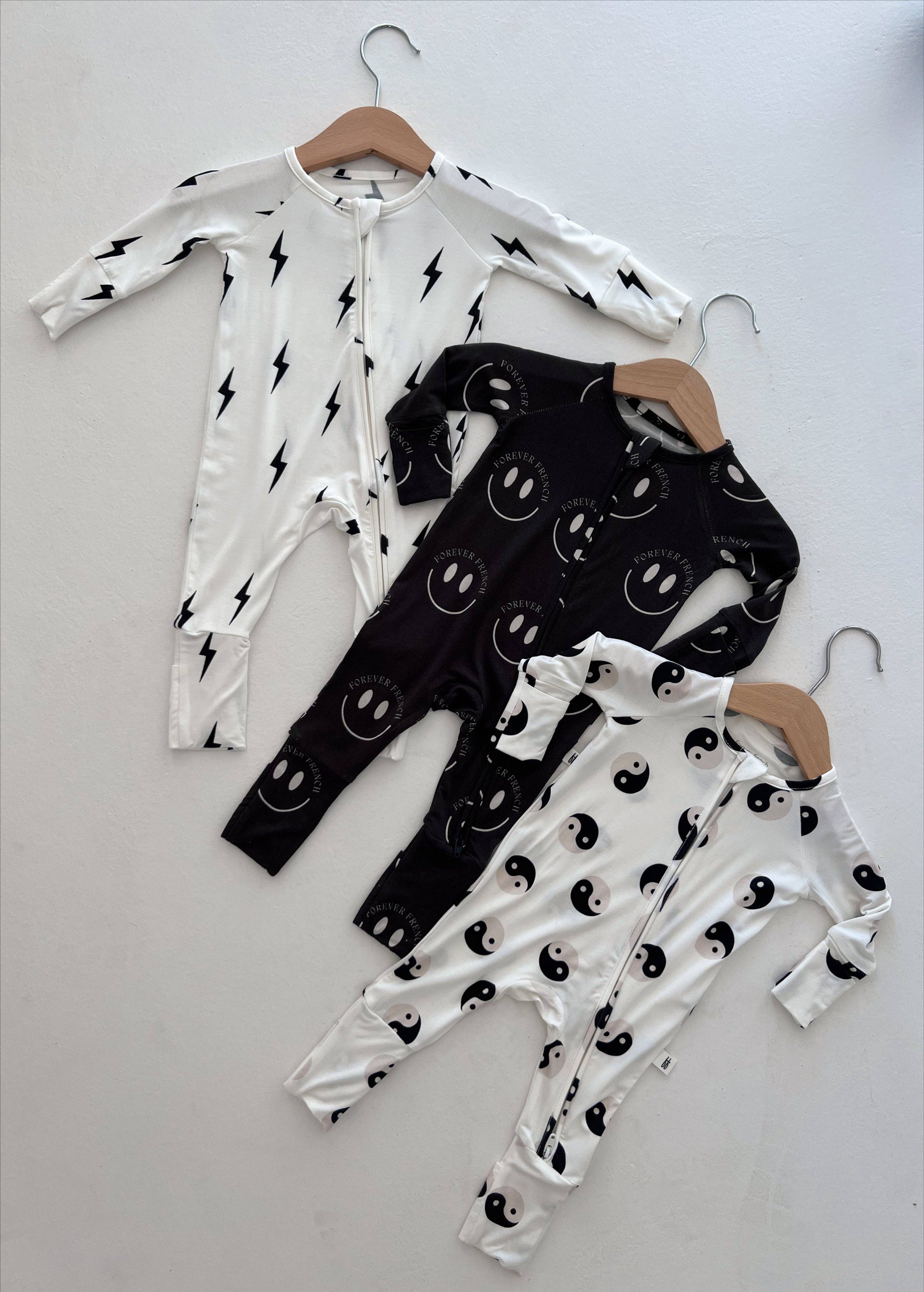 Bamboo Zip Pajamas | Yin Yang