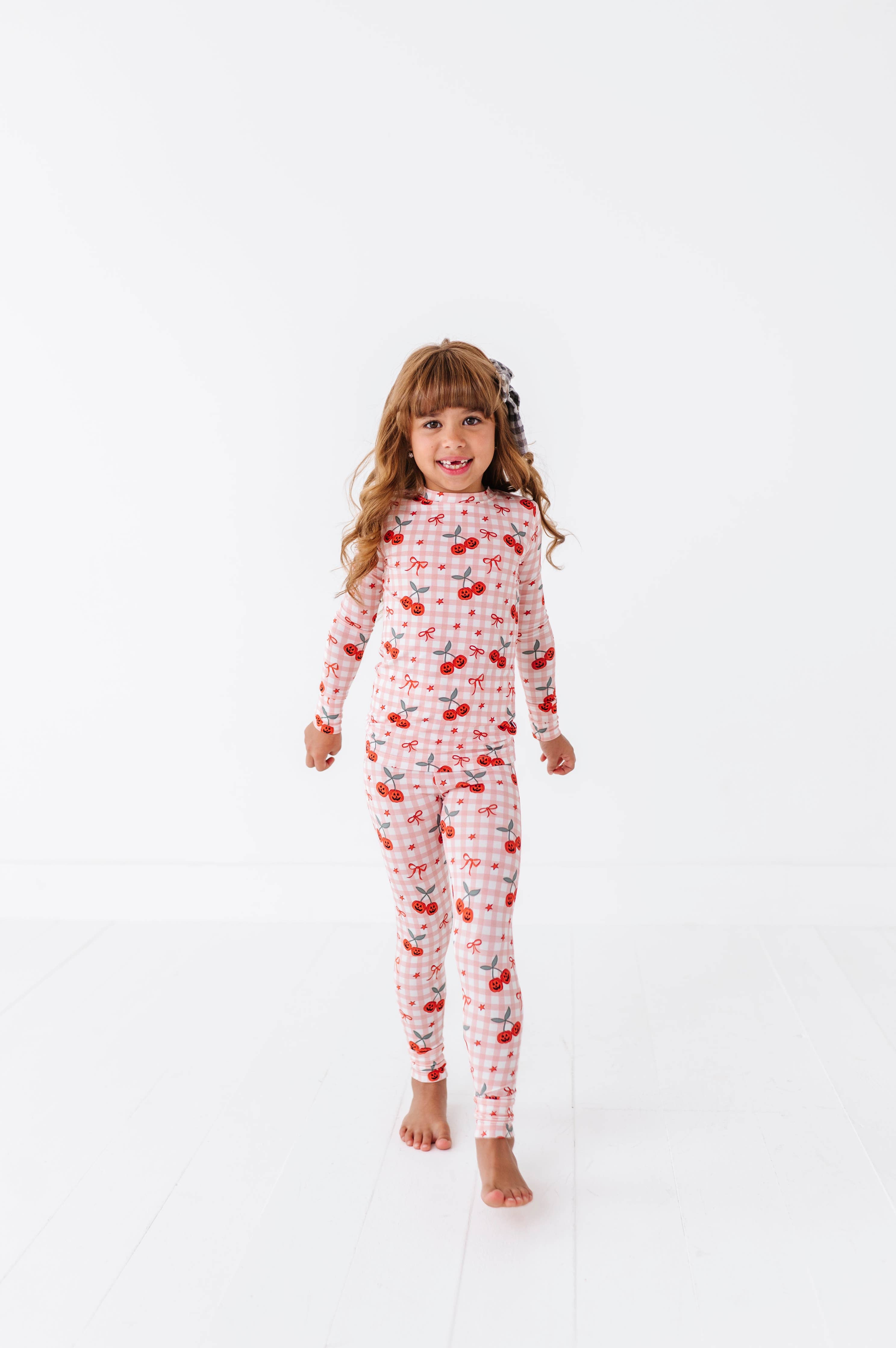 Pumpkin Cherry Kids Pajamas