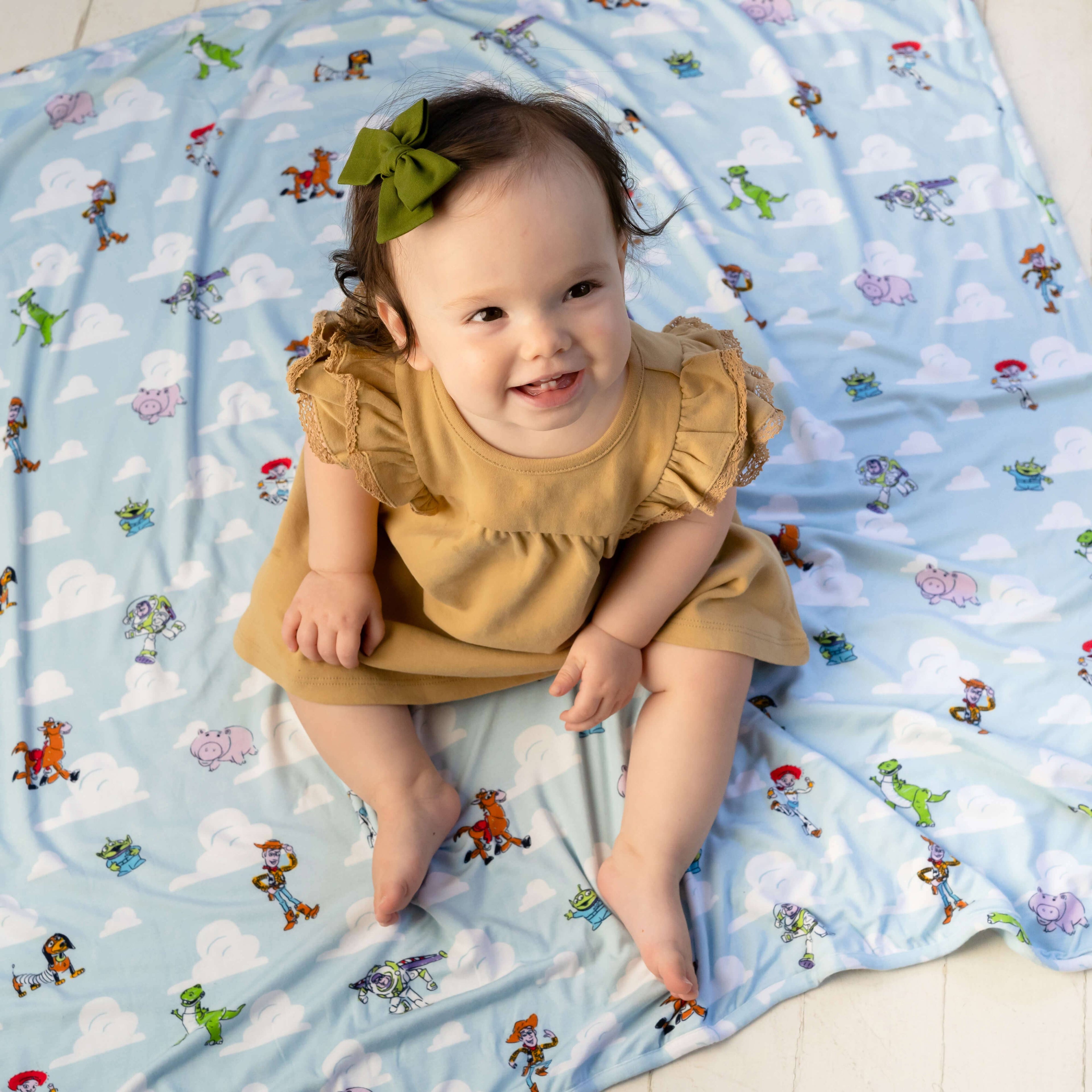 Disney Pixar Toy Story Swaddle Receiving Baby Blanket
