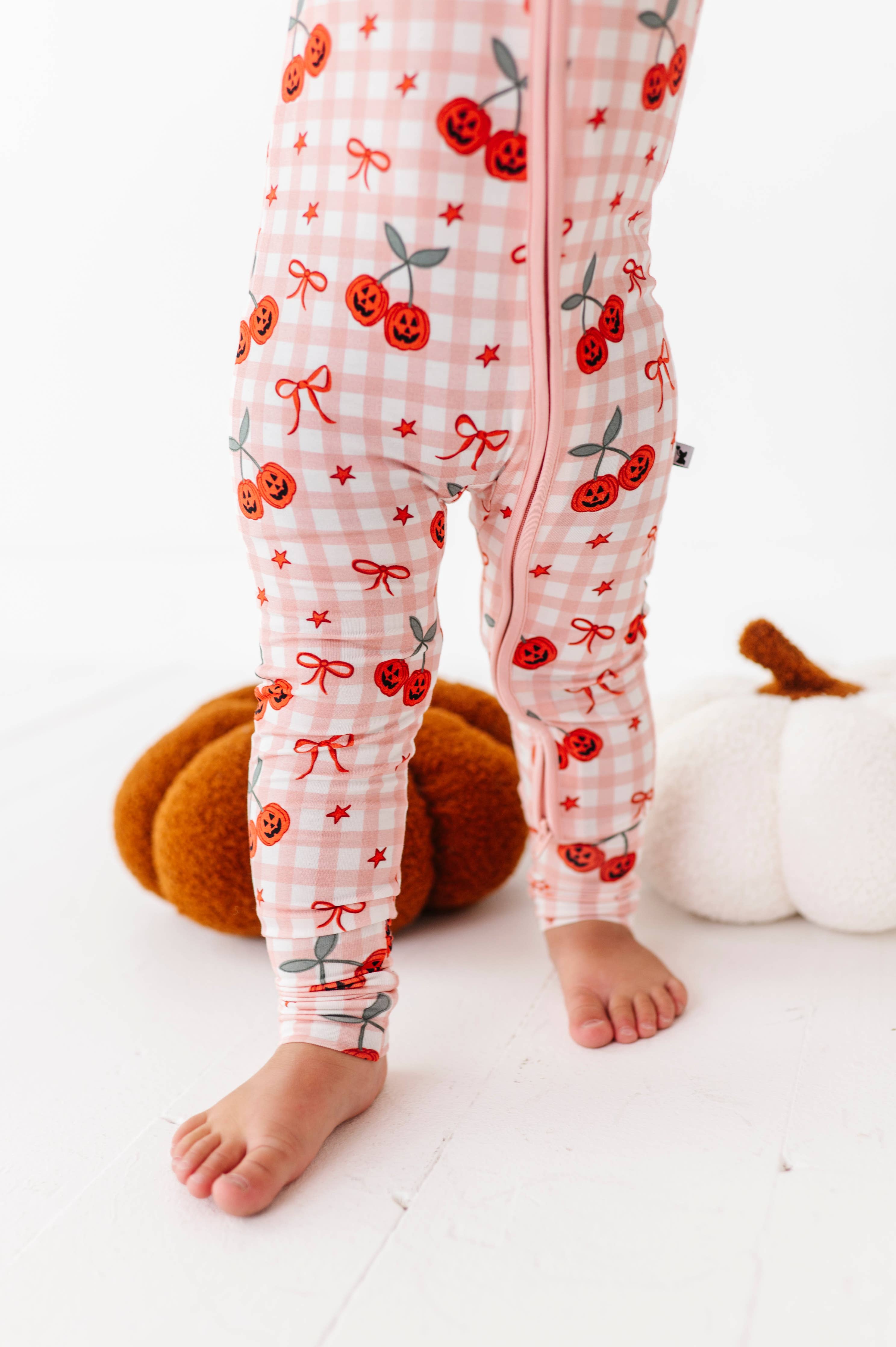 Cherry Pumpkin Convertible Footies