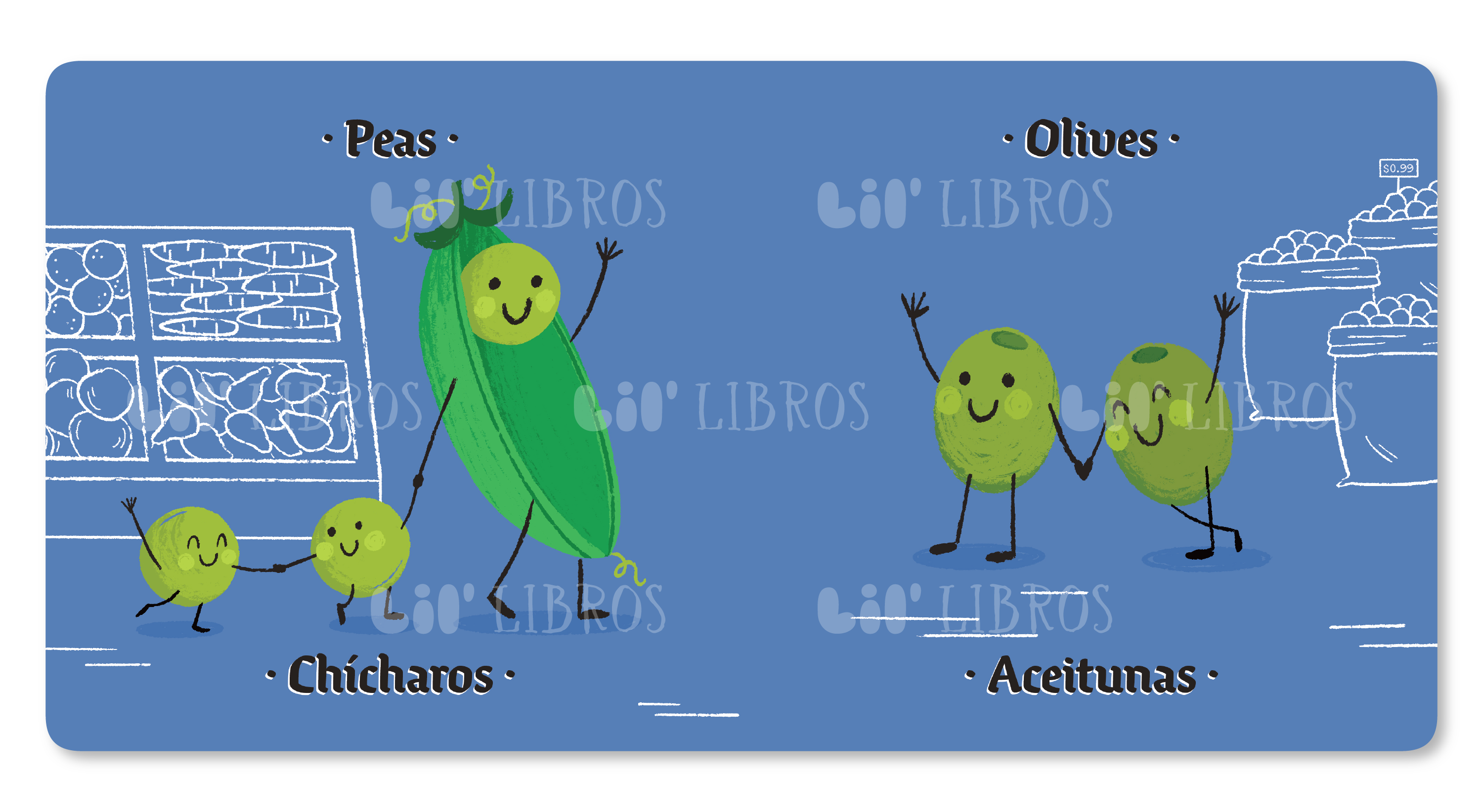 Vegetables That Are Fruits (Bilingual English and Spanish)