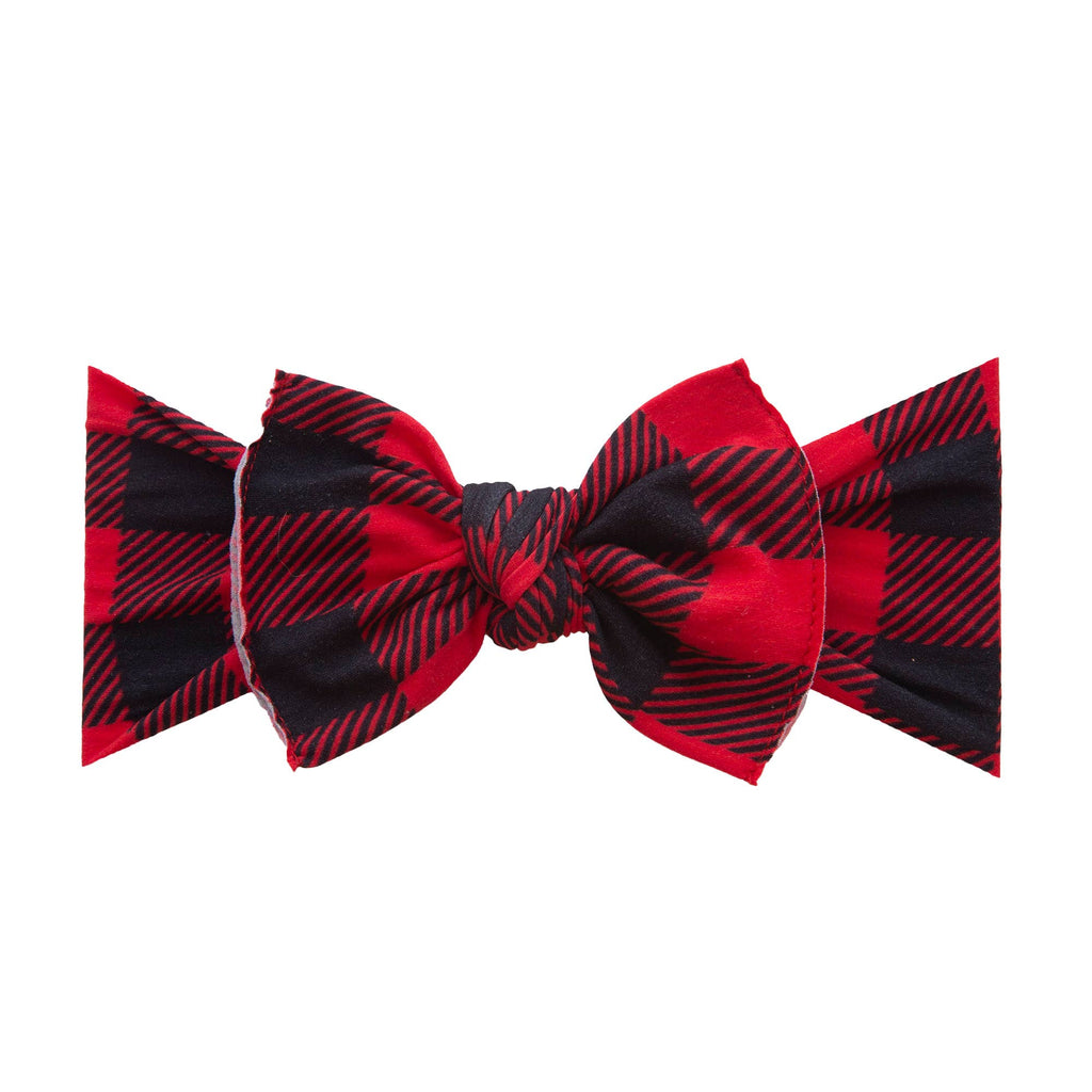 Baby Bling® Fall Printed Knot soft nylon headband: Foxy