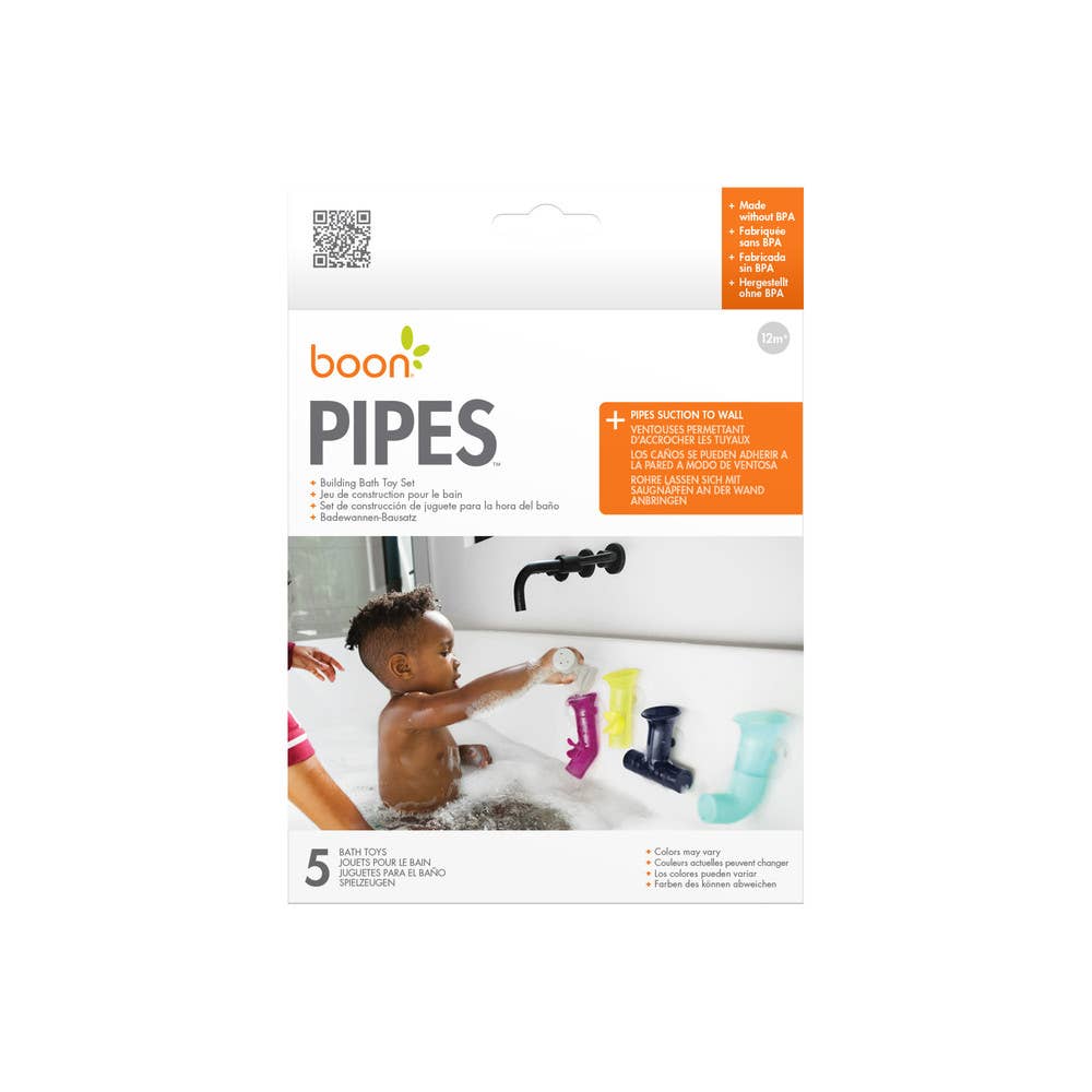 TOMY Boon Pipes Toddler Bath Toys - Bathtub Building Toys