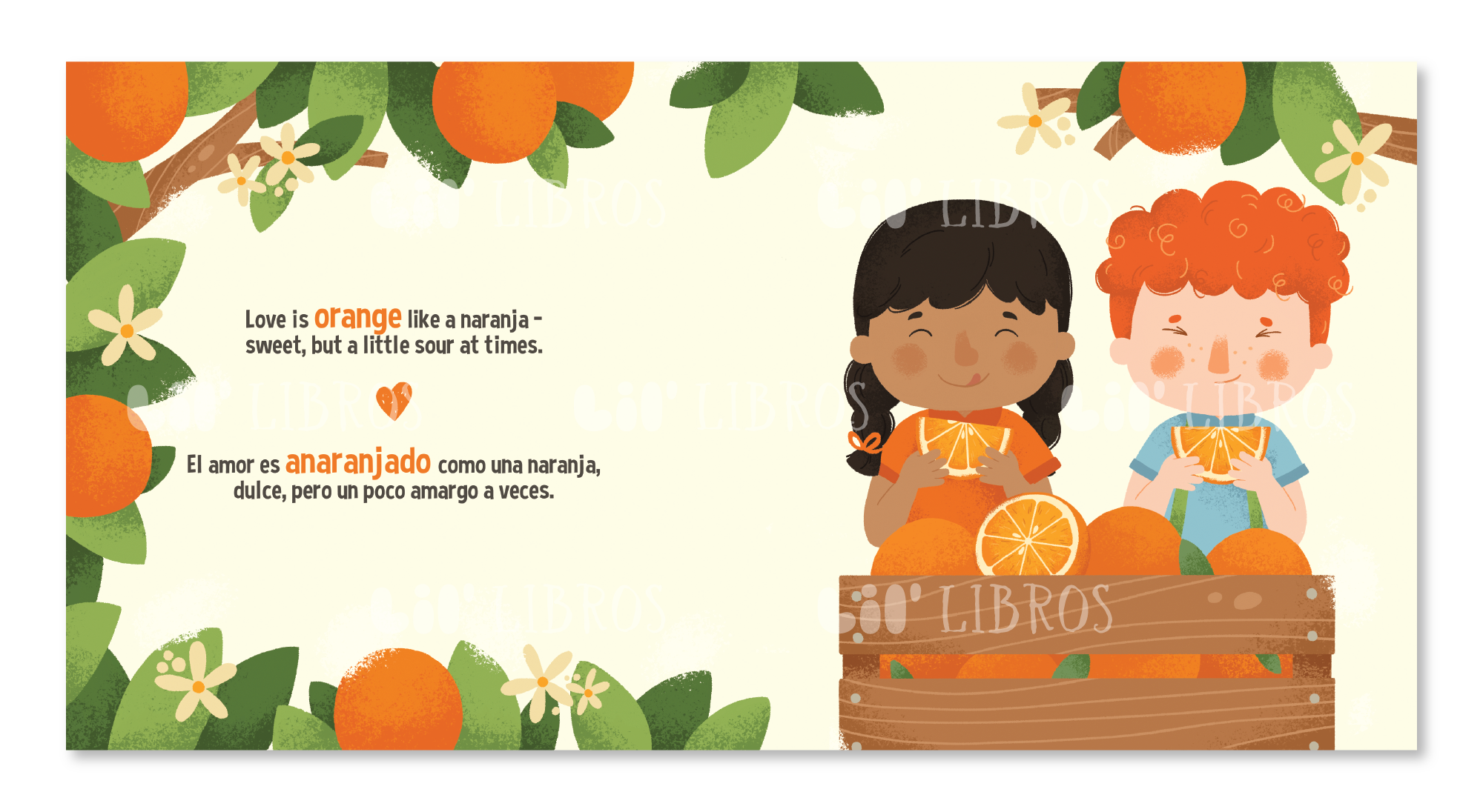 Amor De Colores (Bilingual: English and Spanish)