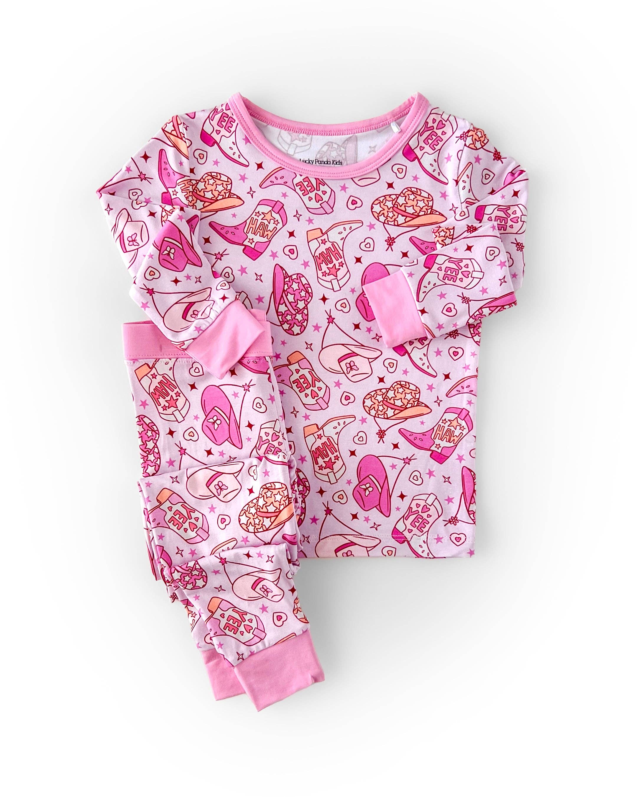 Bamboo Western Kids Two Piece Set