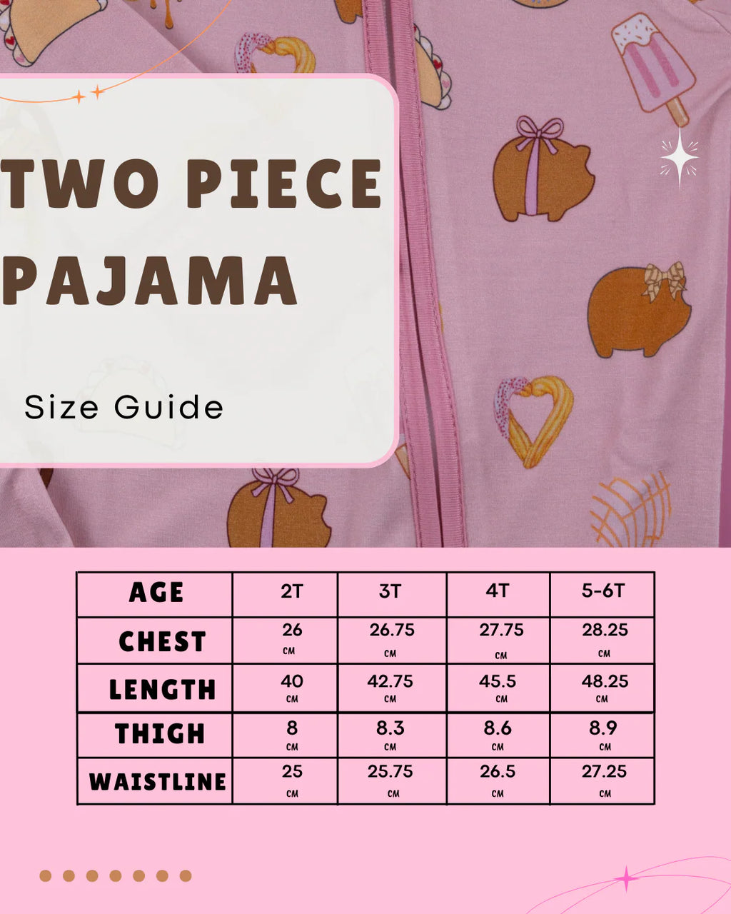 Pan Dulce Bamboo Pajamas
