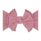 Baby Bling® FAB-BOW-LOUS® soft nylon bow headband: Pink