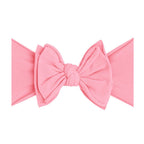 Baby Bling® FAB-BOW-LOUS® soft nylon bow headband: Petal