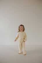 Child's Sweat Set | Buttercream Bows